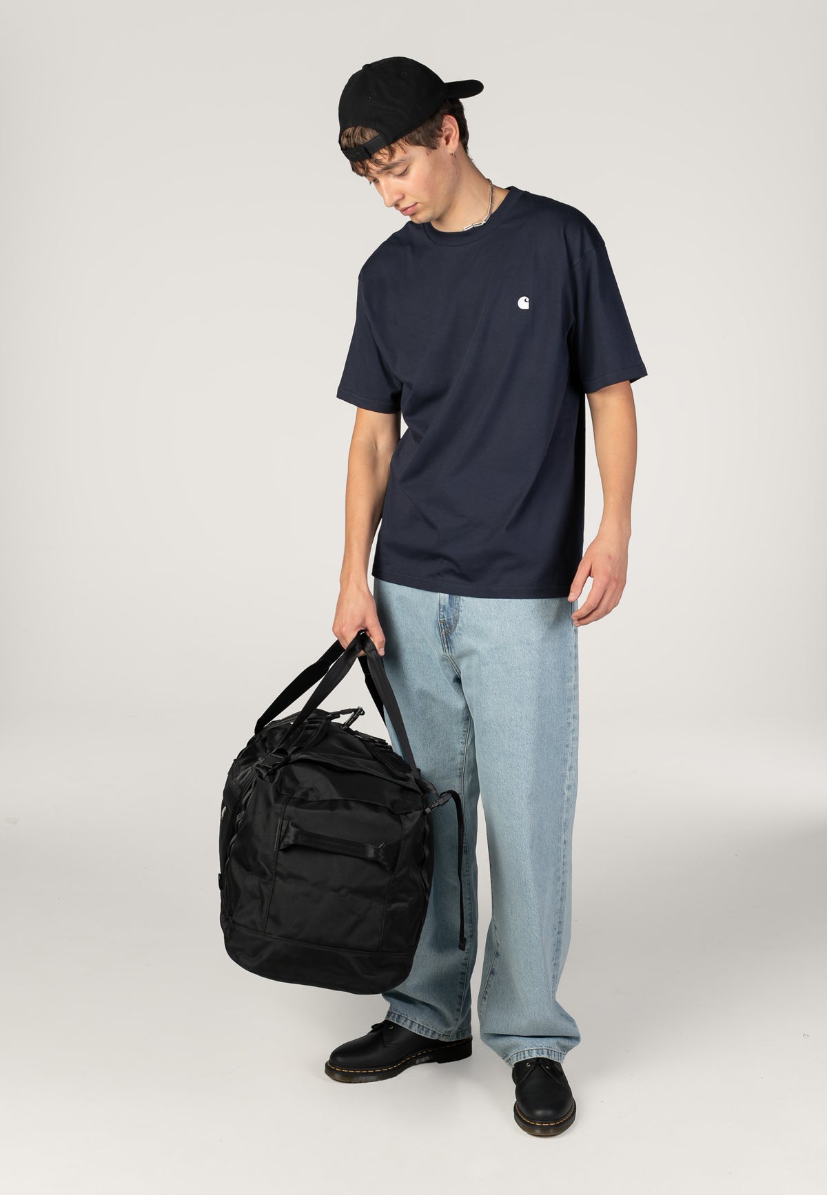 Carhartt WIP Richmond Large Duffle Black Dufflebag | Neutral-Image