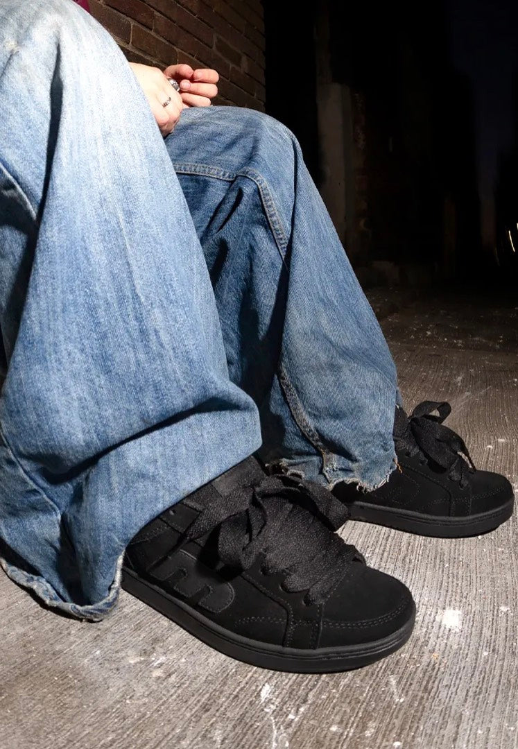 Etnies Kingpin 2k Black/Black/Black Boty | Men-Image