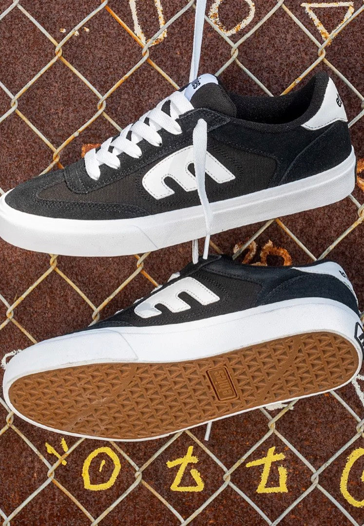Etnies Locut Vulc Black/White Boty | Men-Image