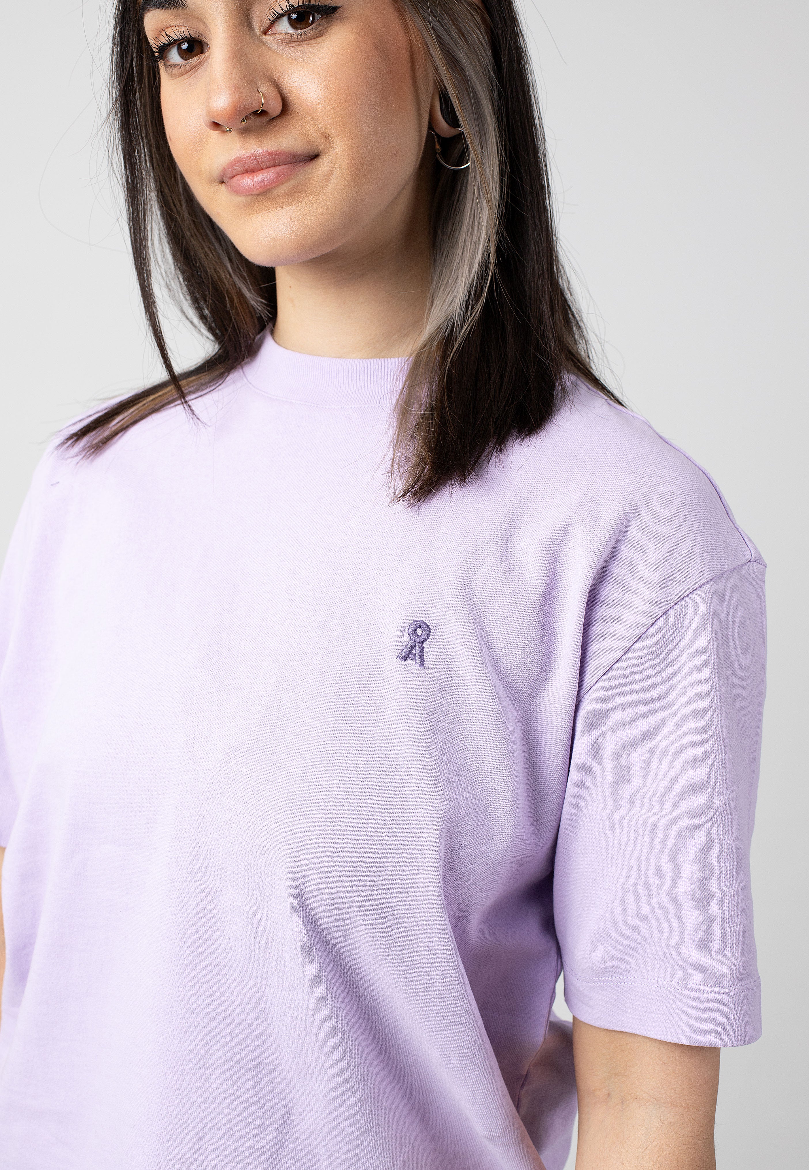 Armedangels - Tarjaa Lavender Light - T-Shirt | Women-Image