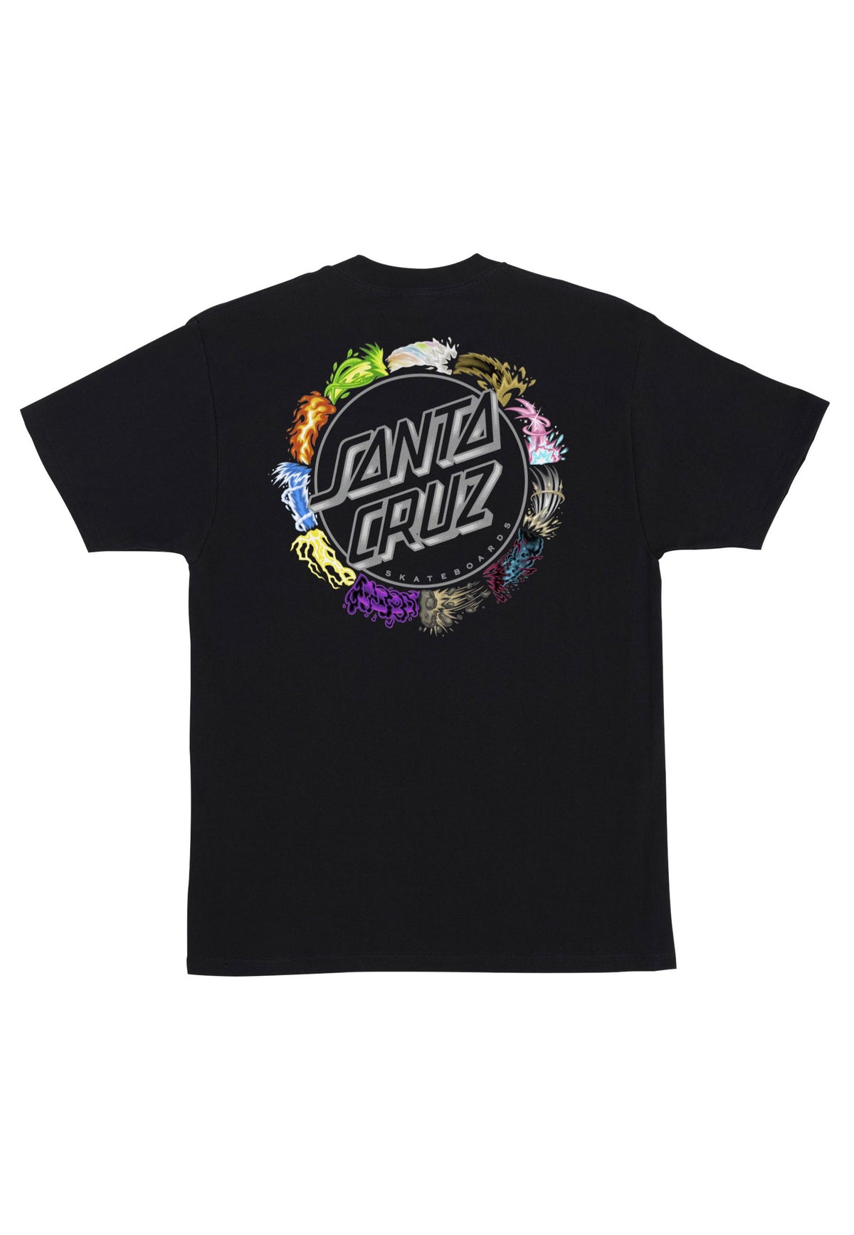 Santa Cruz x Pokémon Power Dot Black T-shirt | Men-Image