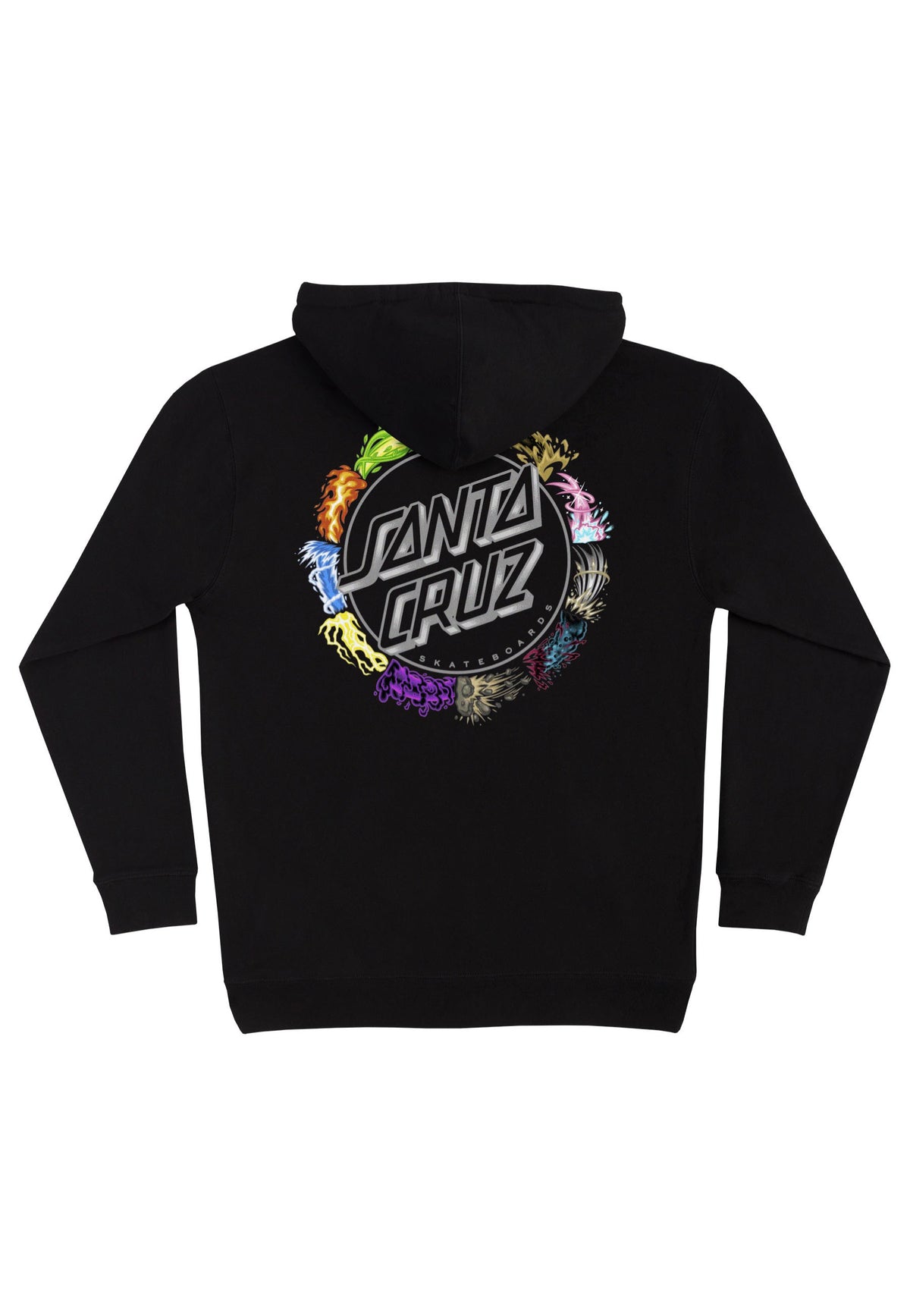Santa Cruz x Pokémon Power Dot Black Hoodie | Men-Image