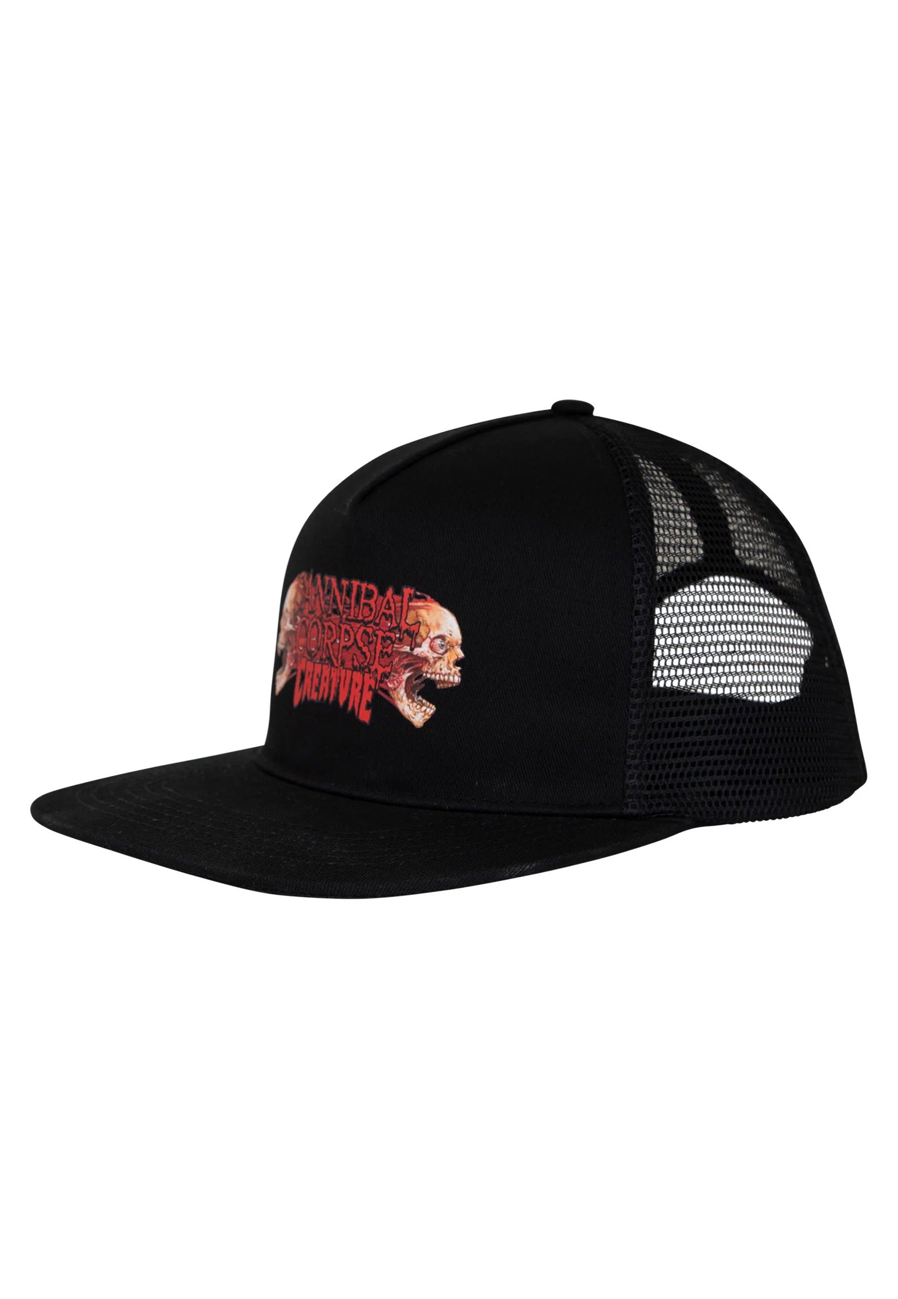 Creature x Cannibal Corpse - 5-Panel Structured Mesh - Cap | Neutral-Image
