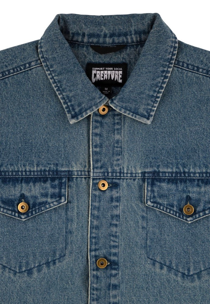 Creature x Cannibal Corpse - Denim - Vest | Men-Image