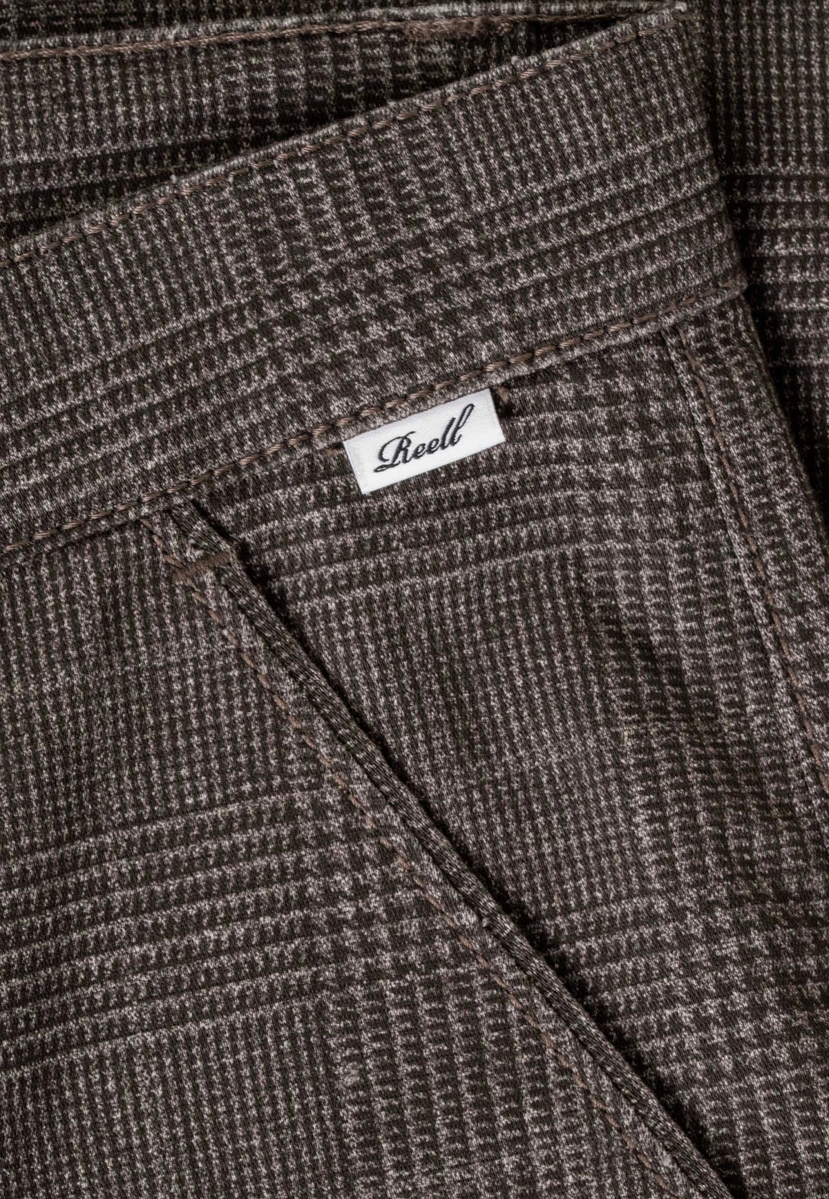 REELL Superior Flex Chino 2 Greyhound Check Hose | Men-Image