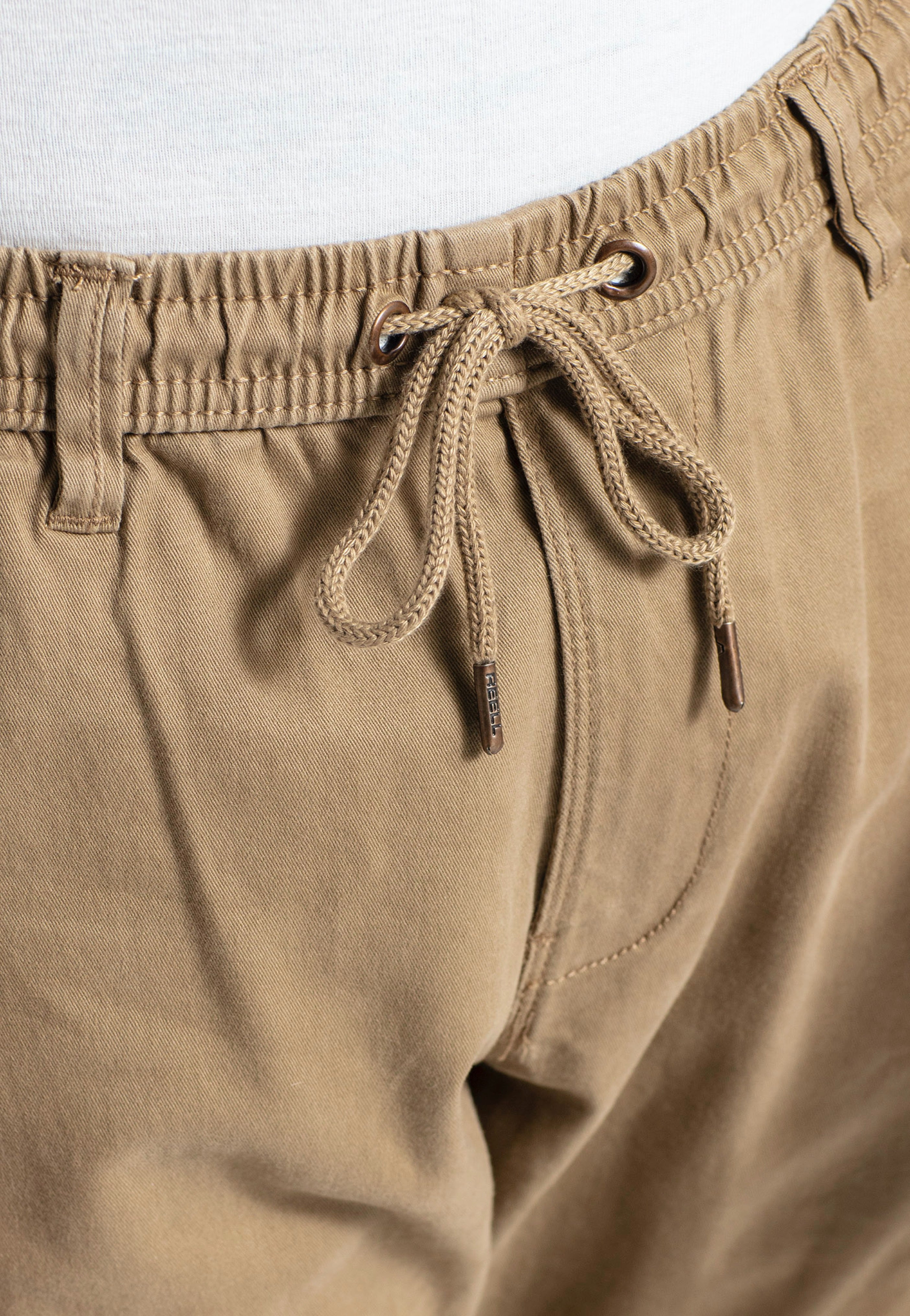 REELL - Reflex Rib Cargo Dark Sand - Pants | Men-Image
