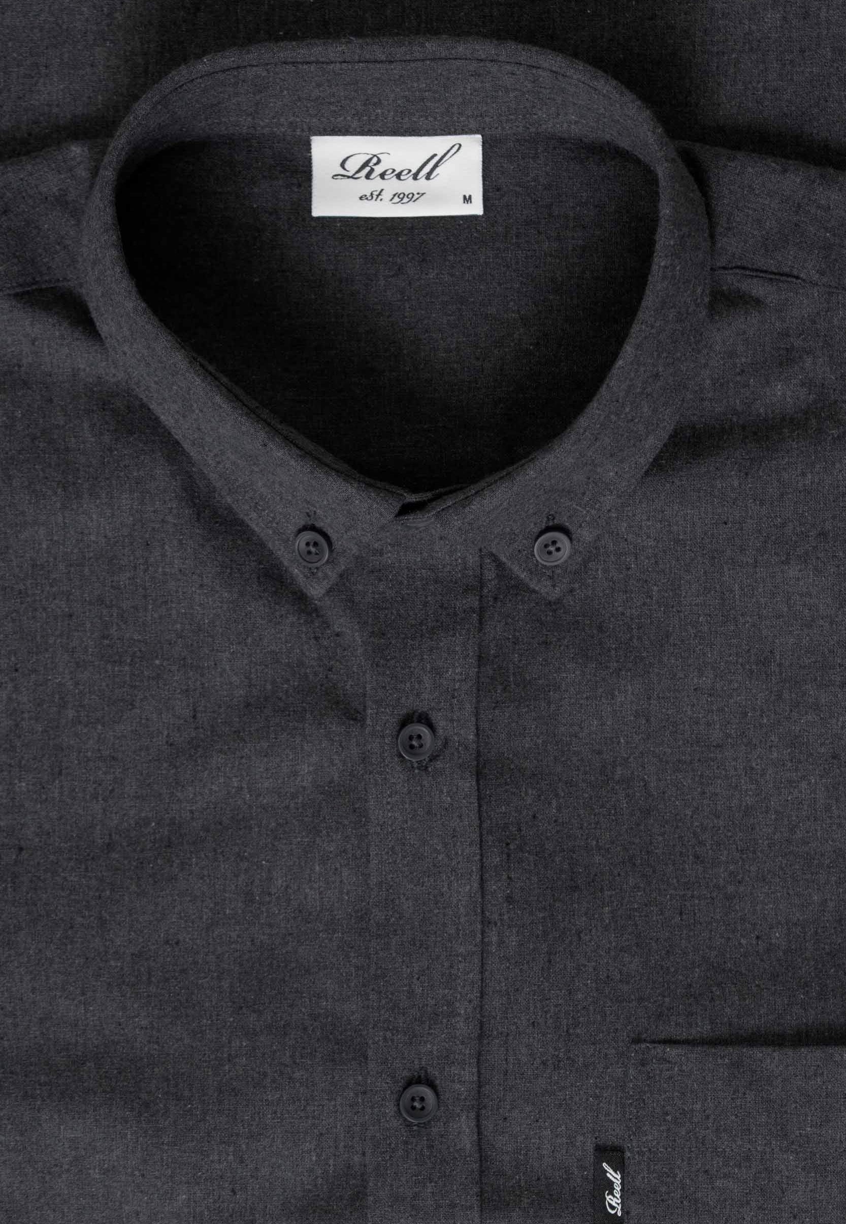 REELL Nordic Black Košile | Men-Image
