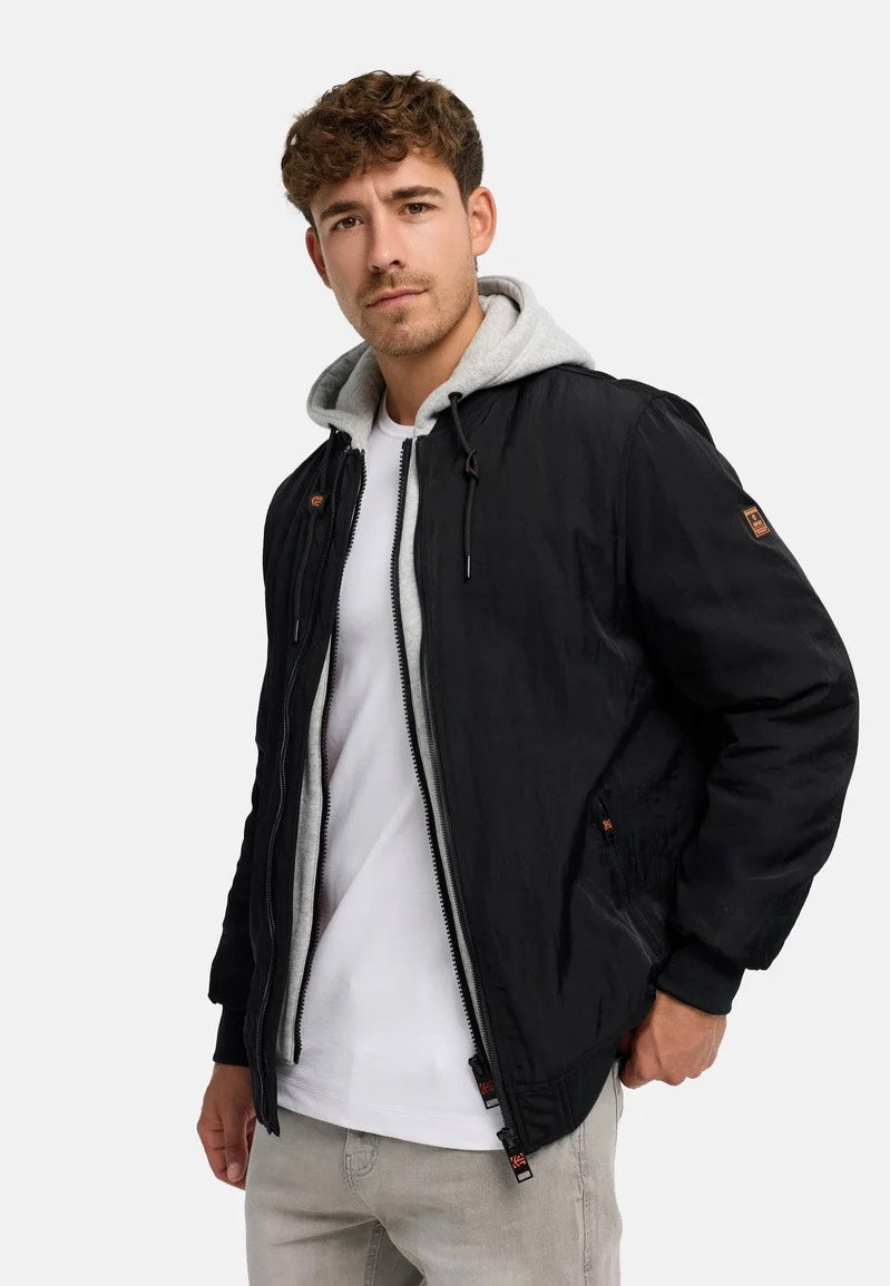 Indicode Falside Jet Black Giacca | Men-Image