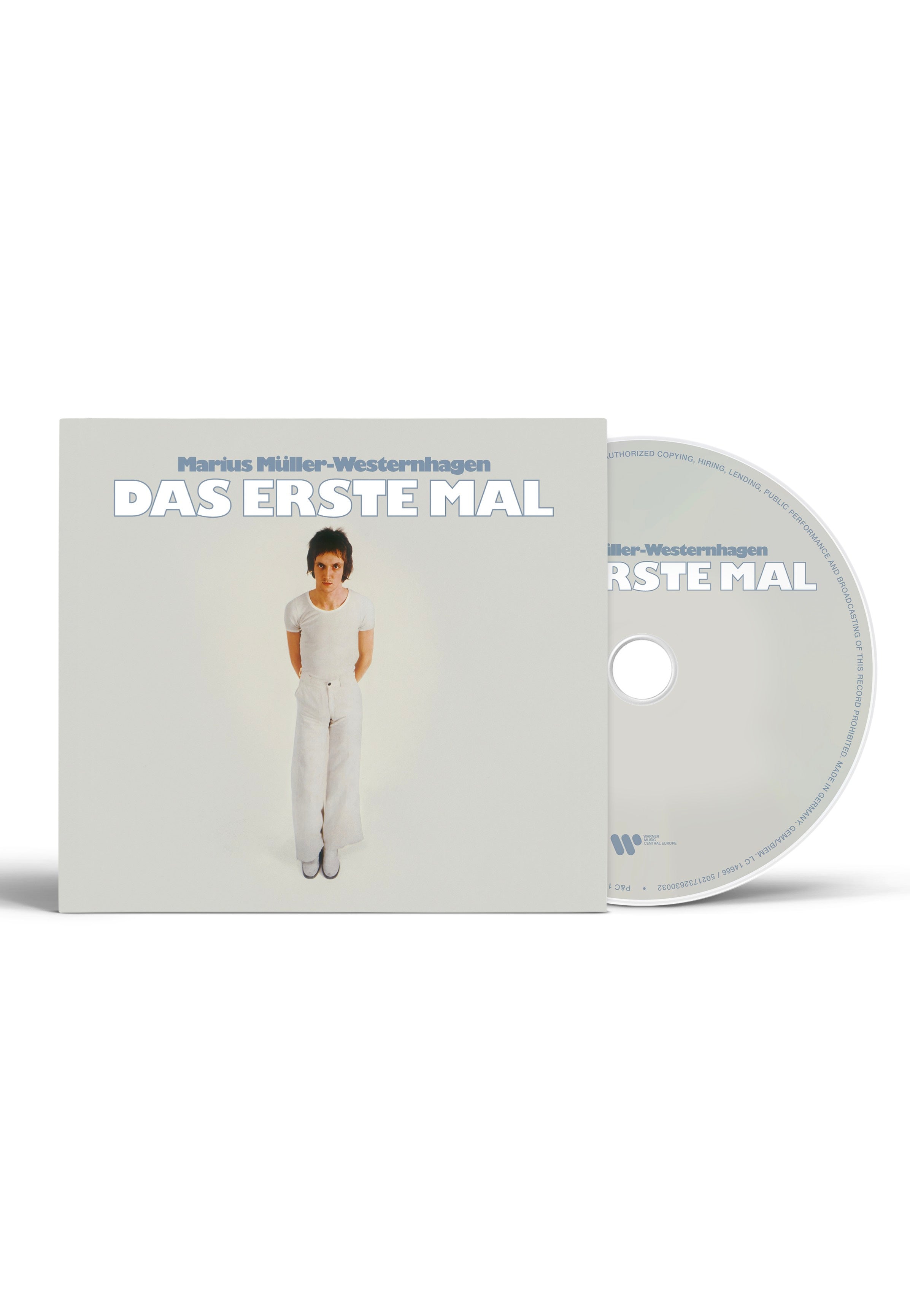Westernhagen - Das Erste Mal (2025 Remaster) - Digipak CD | Neutral-Image