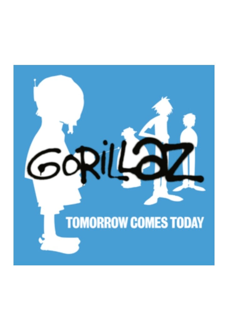 Gorillaz - Tomorrow Comes Today EP (25th Anniversary) Ltd. White/Blue - Colored Vinyl | Neutral-Image
