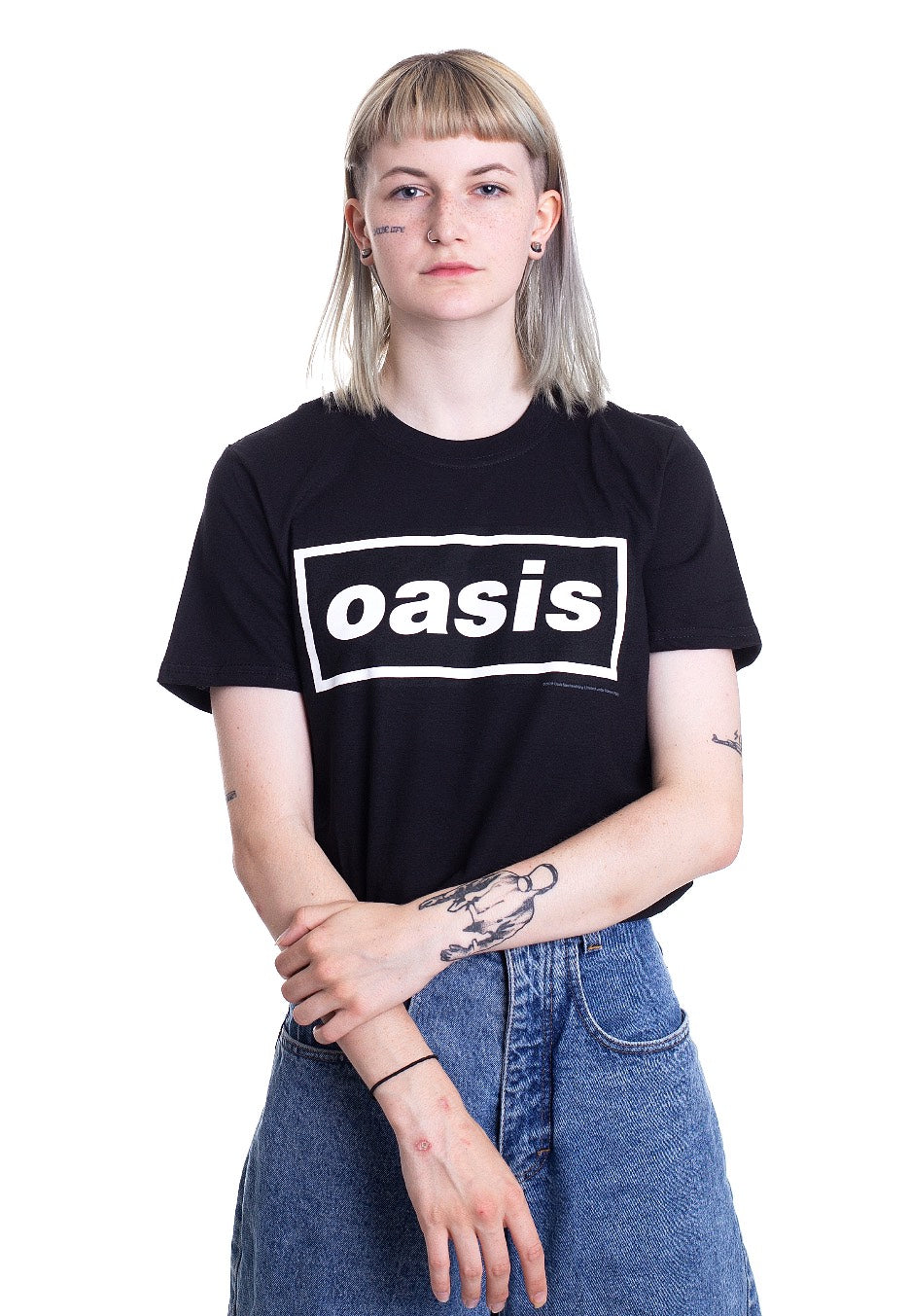 Oasis Decca Logo T-Shirt | Women-Image