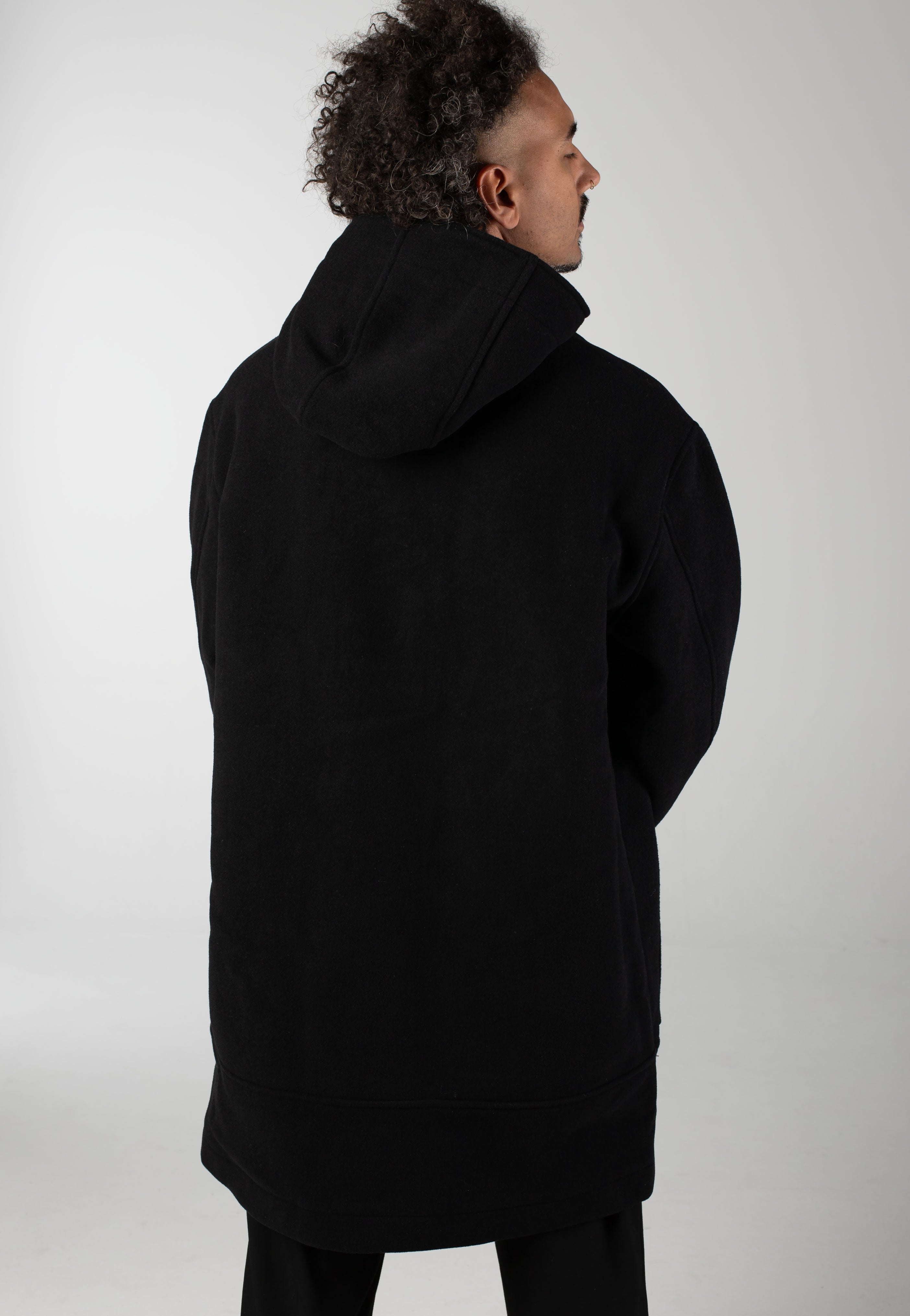 Lyle & Scott - Duffle Jet Black - Jacket | Men-Image