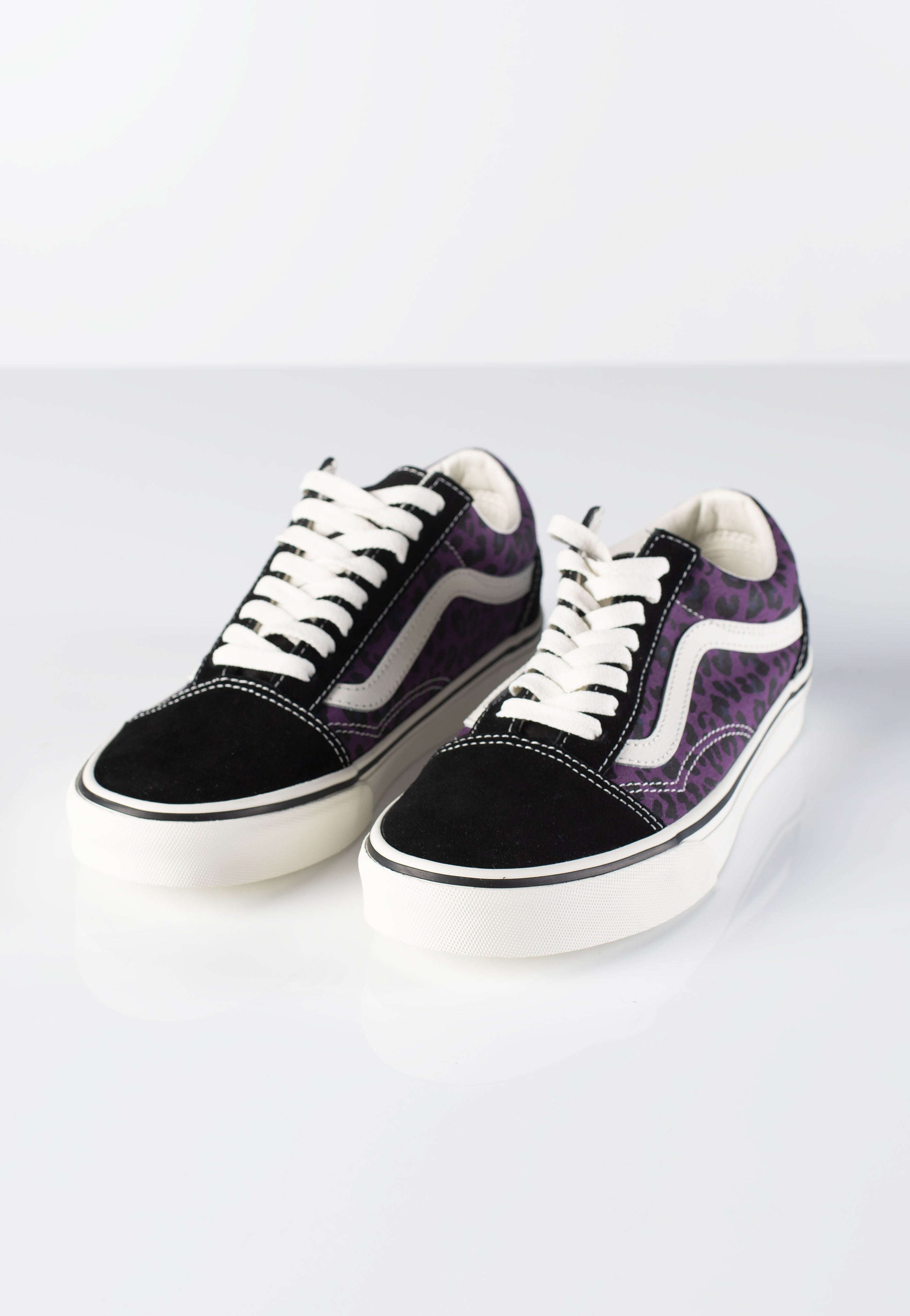 Vans - Old Skool Leopard/Purple - Girl Shoes | Women-Image