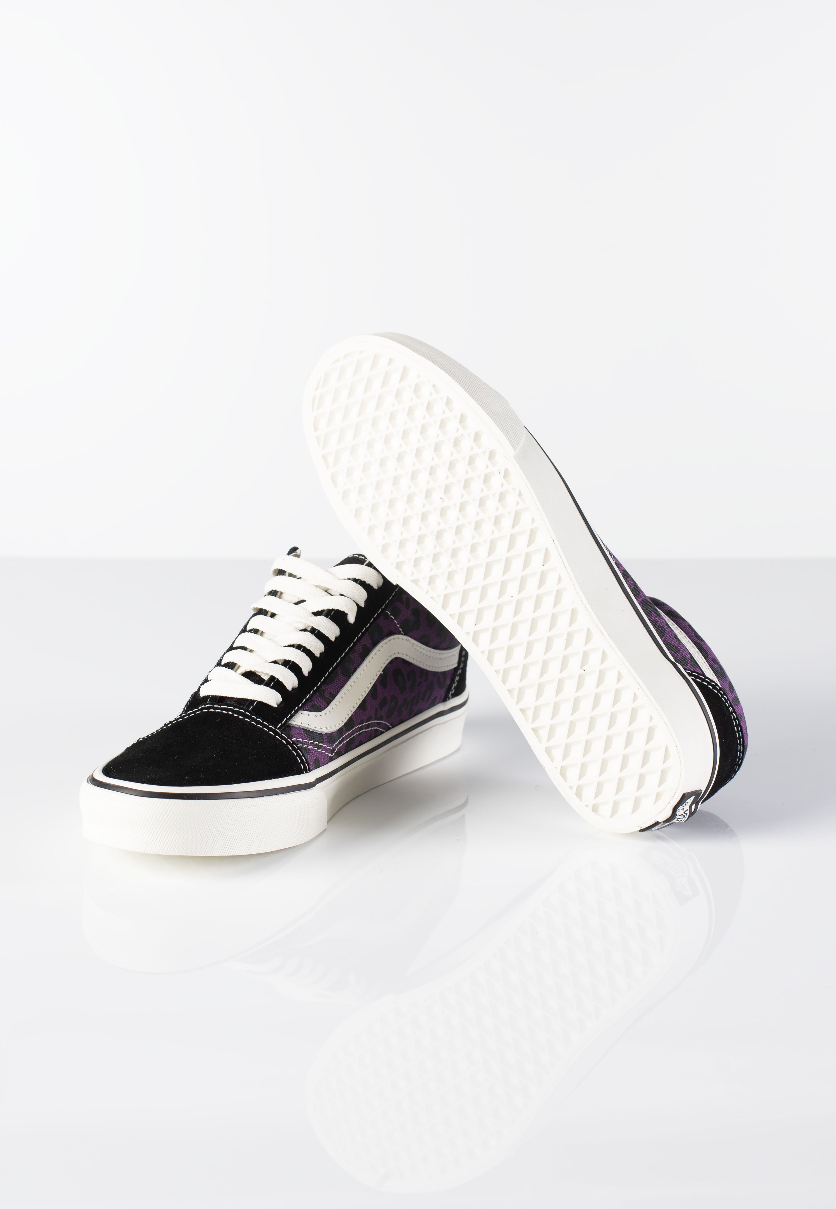 Vans - Old Skool Leopard/Purple - Girl Shoes | Women-Image