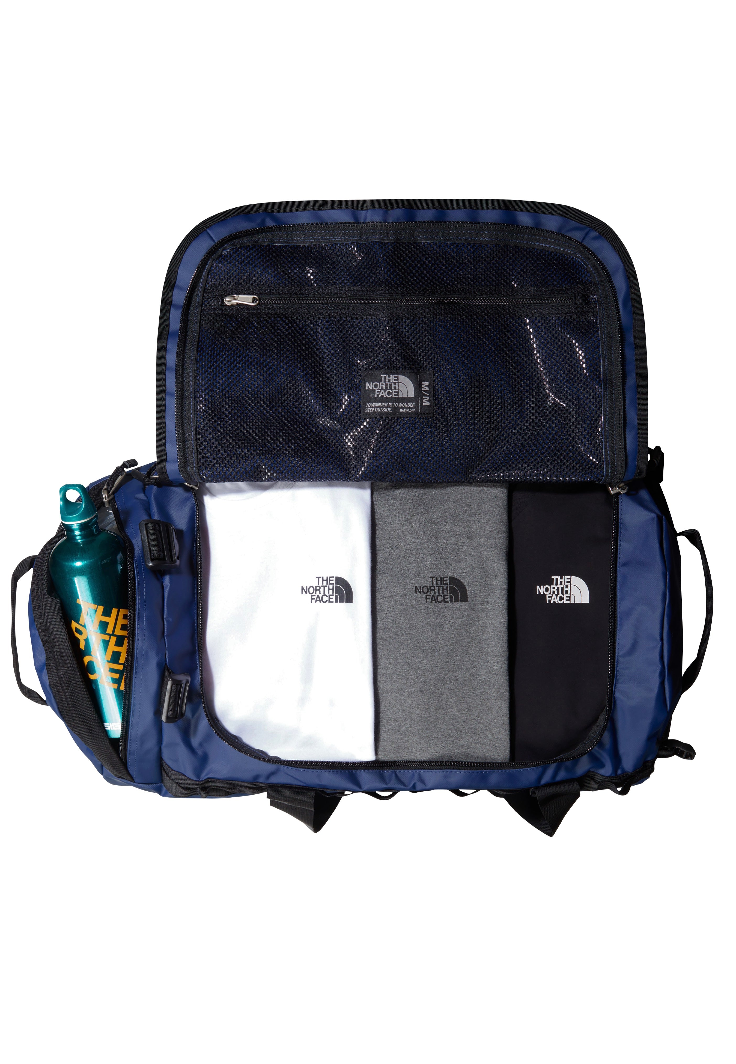 The North Face - Base Camp Duffel M Summit Navy/TNF Black - Dufflebag | Neutral-Image