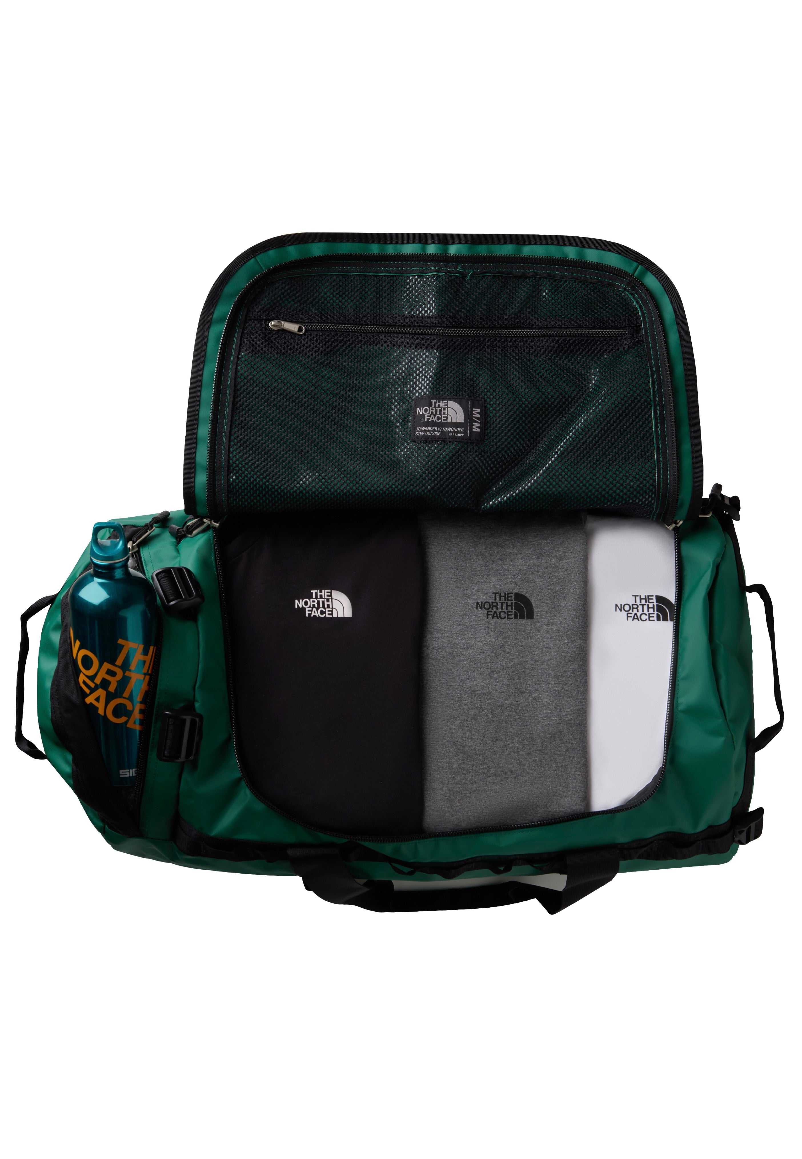 The North Face - Base Camp Duffel M Evergreen/TNF Black - Dufflebag | Neutral-Image