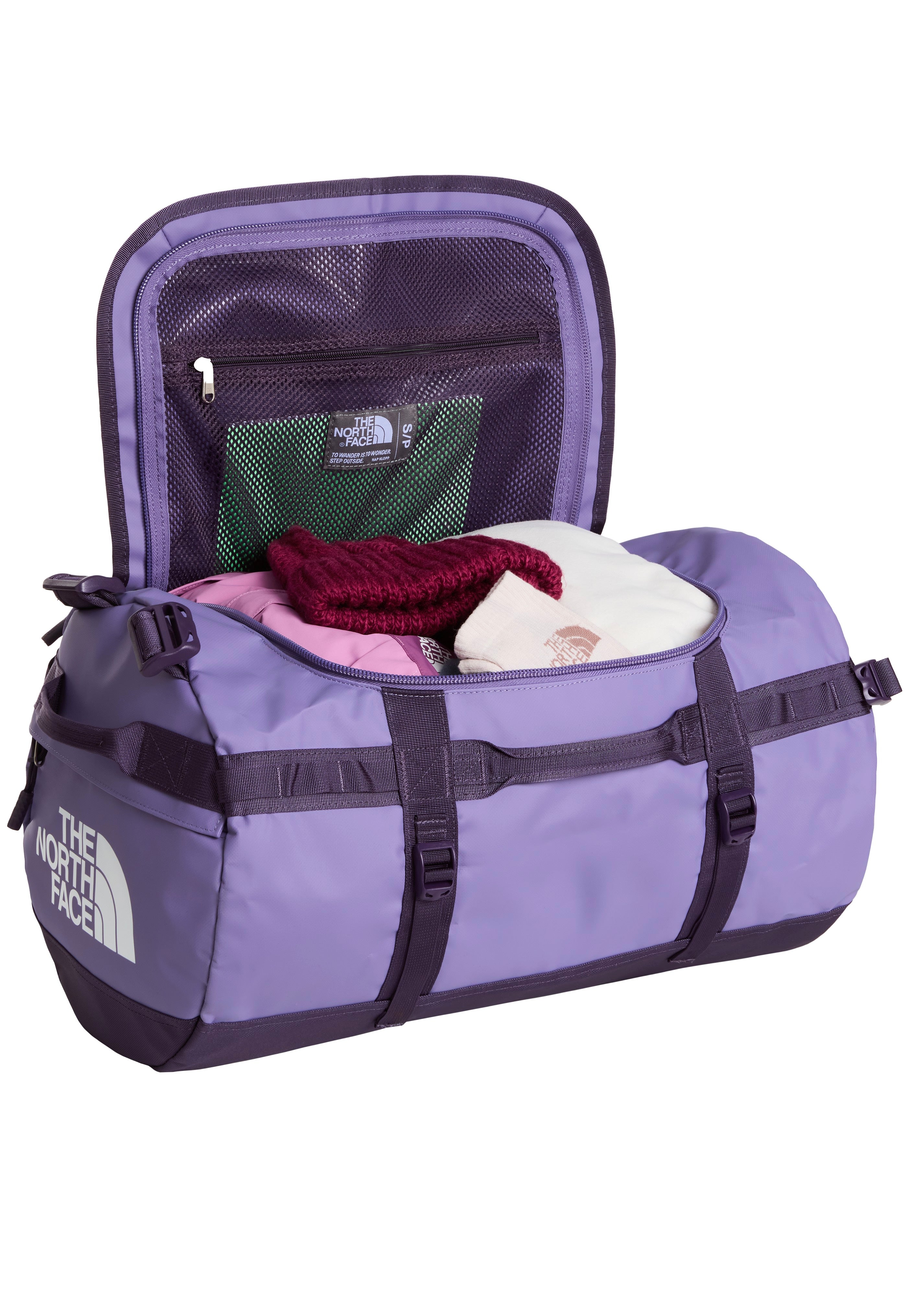 The North Face - Base Camp Duffel S Grounded Plum/Endless Dusk - Dufflebag | Neutral-Image