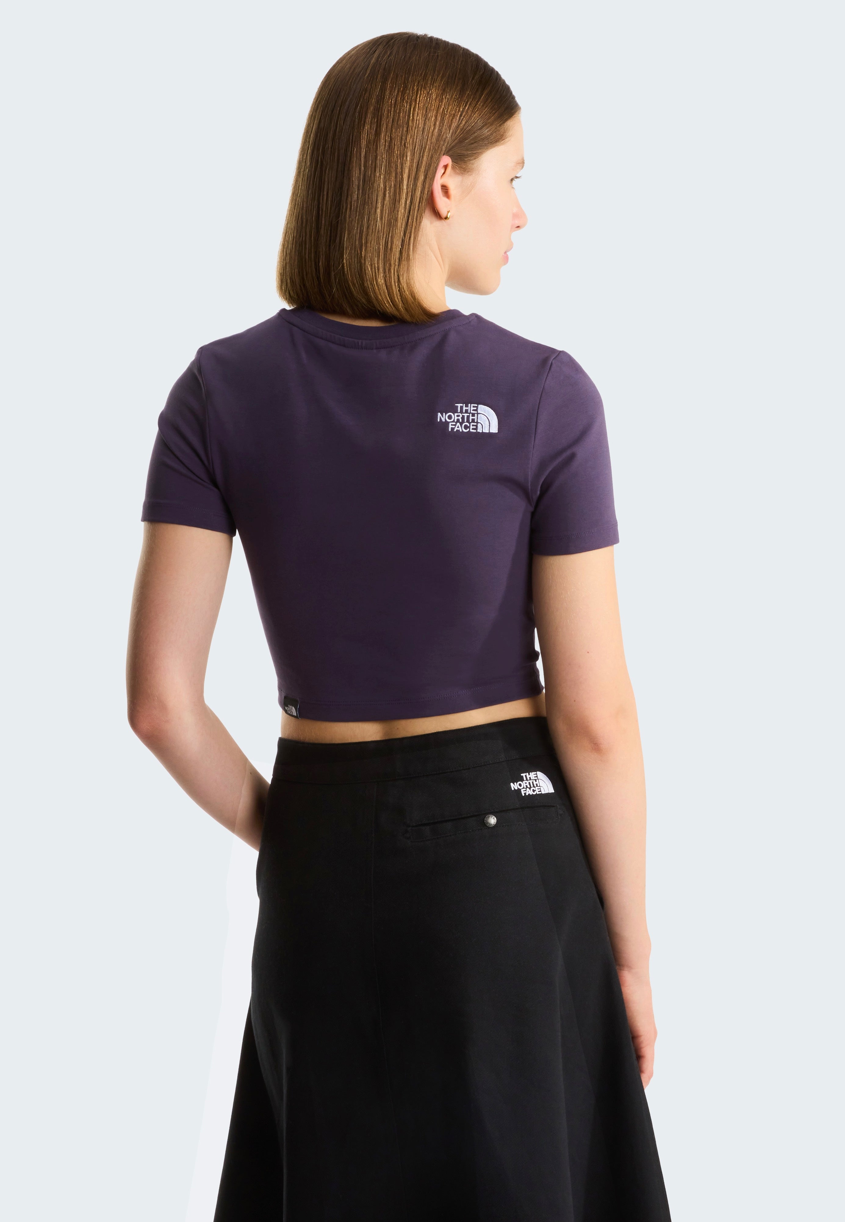 The North Face - Essential Cropped Slim Endless Dusk - T-Shirt | Women-Image