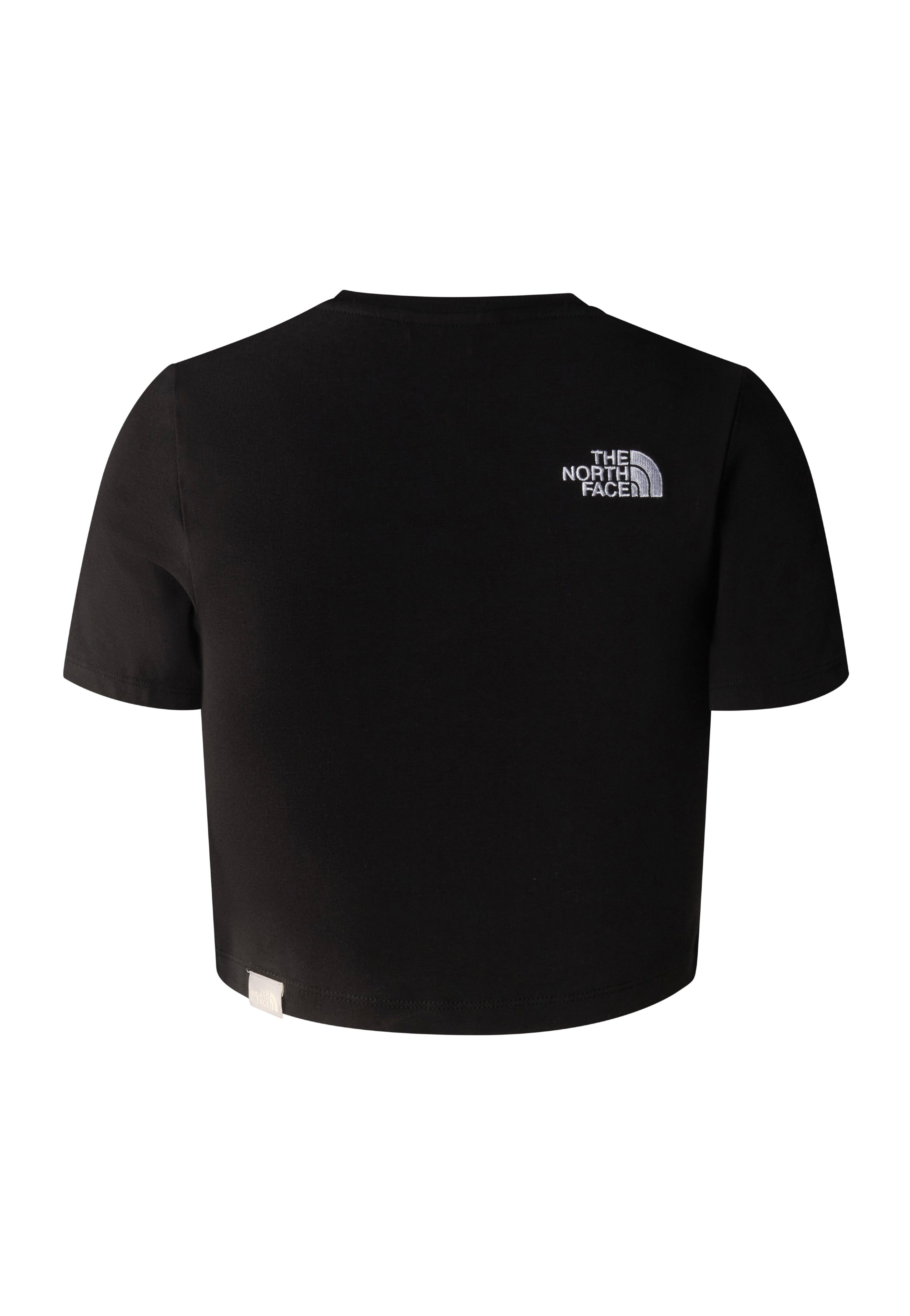 The North Face - Essential Cropped TNF Black - T-Shirt | Women-Image