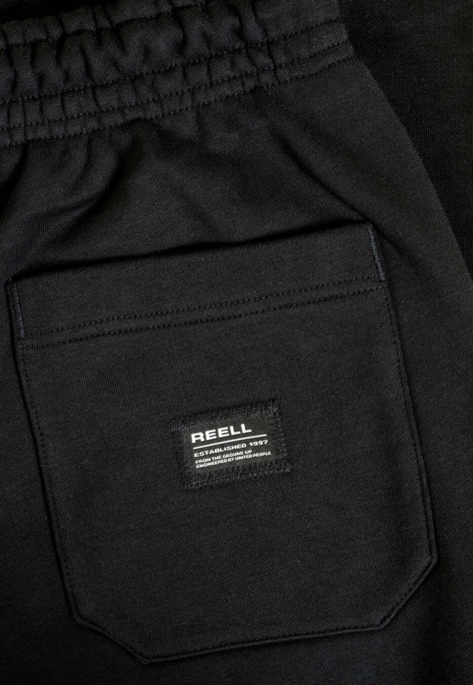 REELL Comfort Black Tepláky | Men-Image