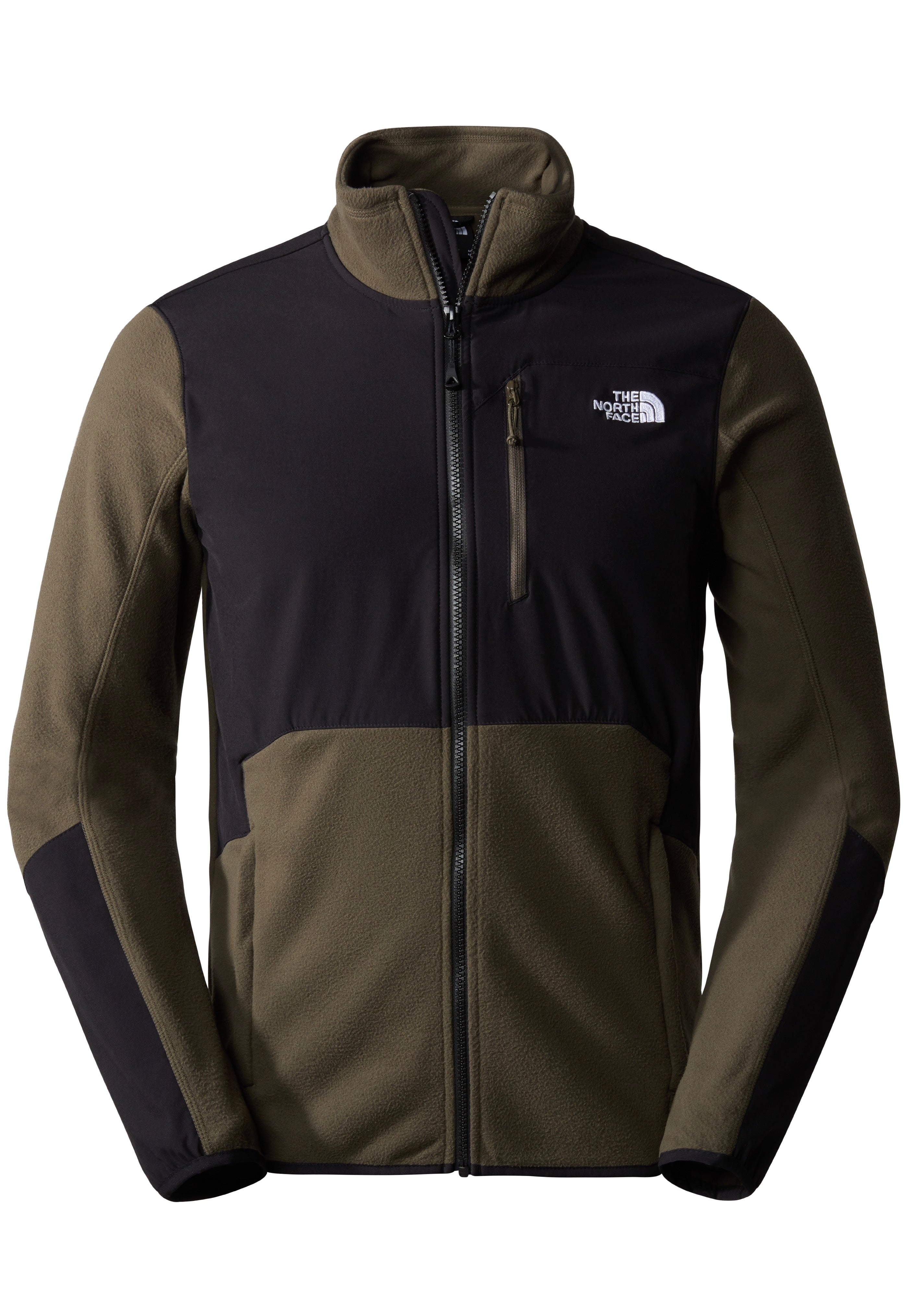 The North Face - Glacier Pro Full Zip Nwtpegrn/Tnf Black - Jacket | Men-Image