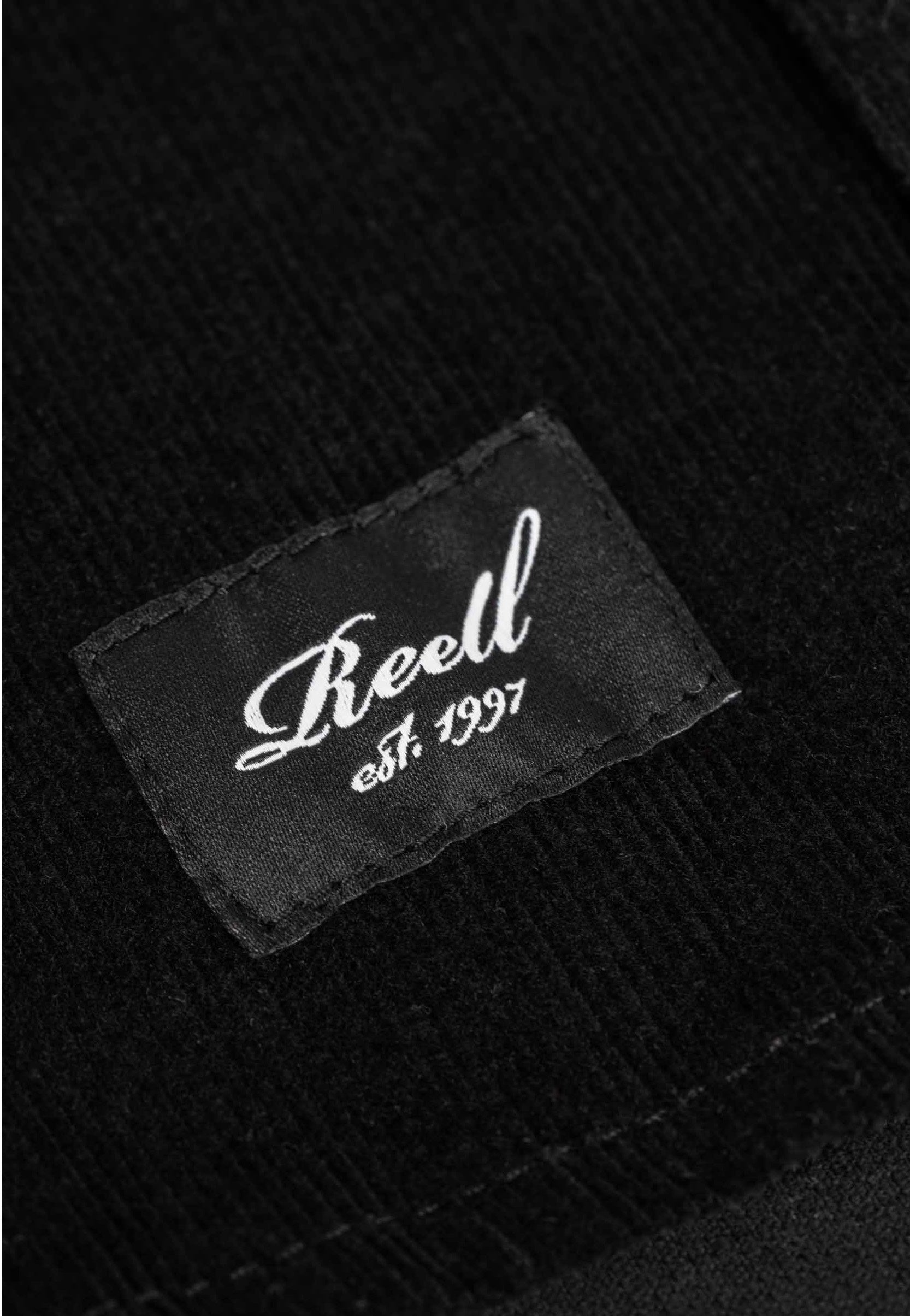 REELL Dual Cord Deep Black Košile | Men-Image