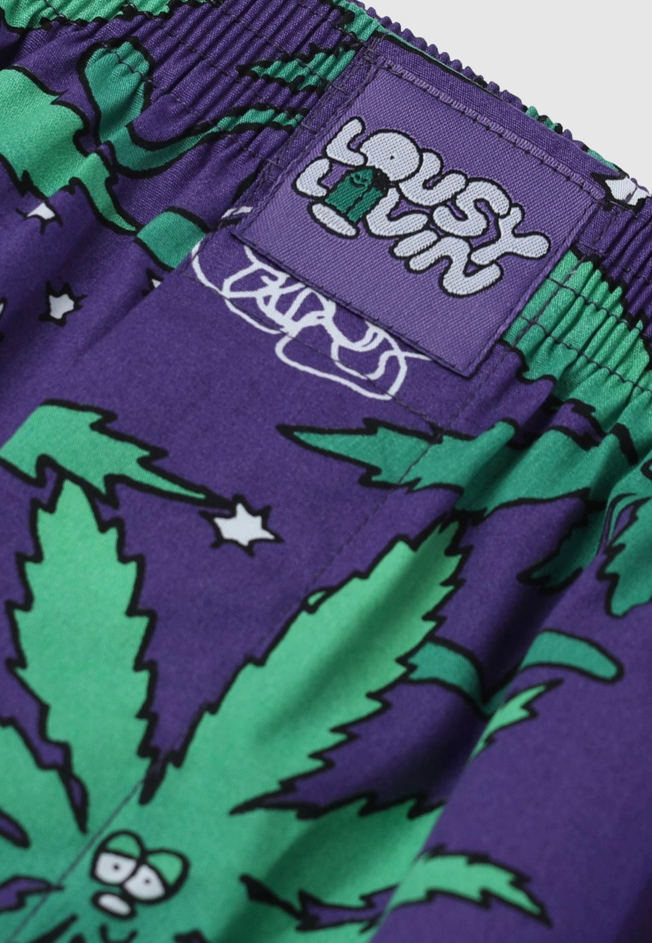 Lousy Livin - Weedy Purple Haze - Boxershorts | Men-Image