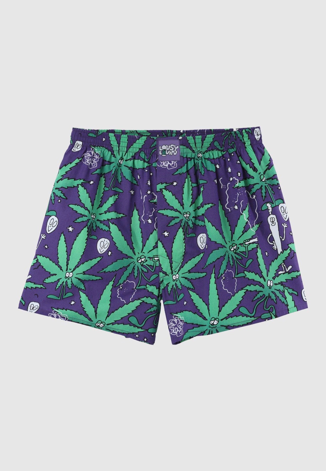 Lousy Livin - Weedy Purple Haze - Boxershorts | Men-Image