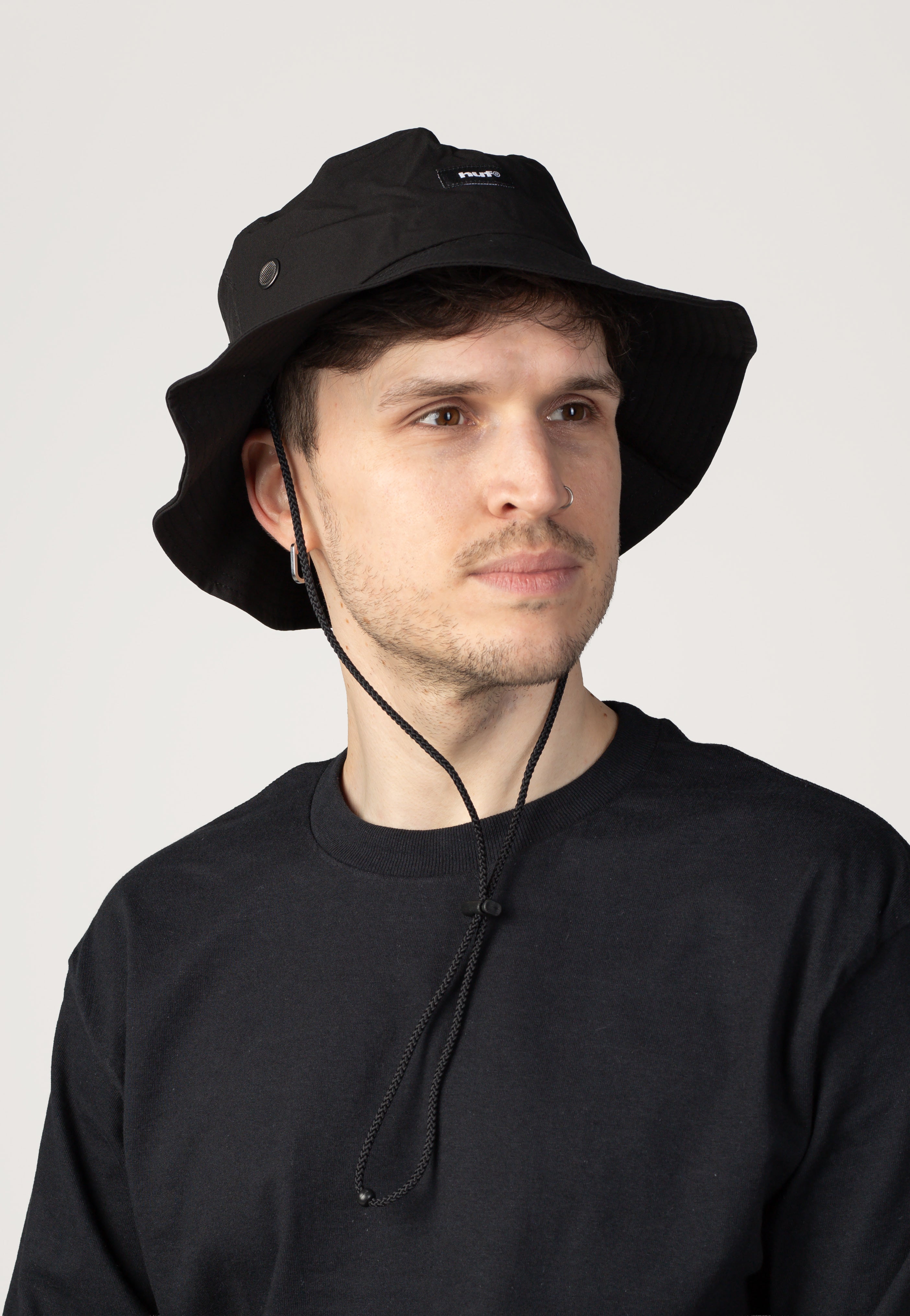 HUF - Ventura Boonie Black - Bucket Hat | Neutral-Image