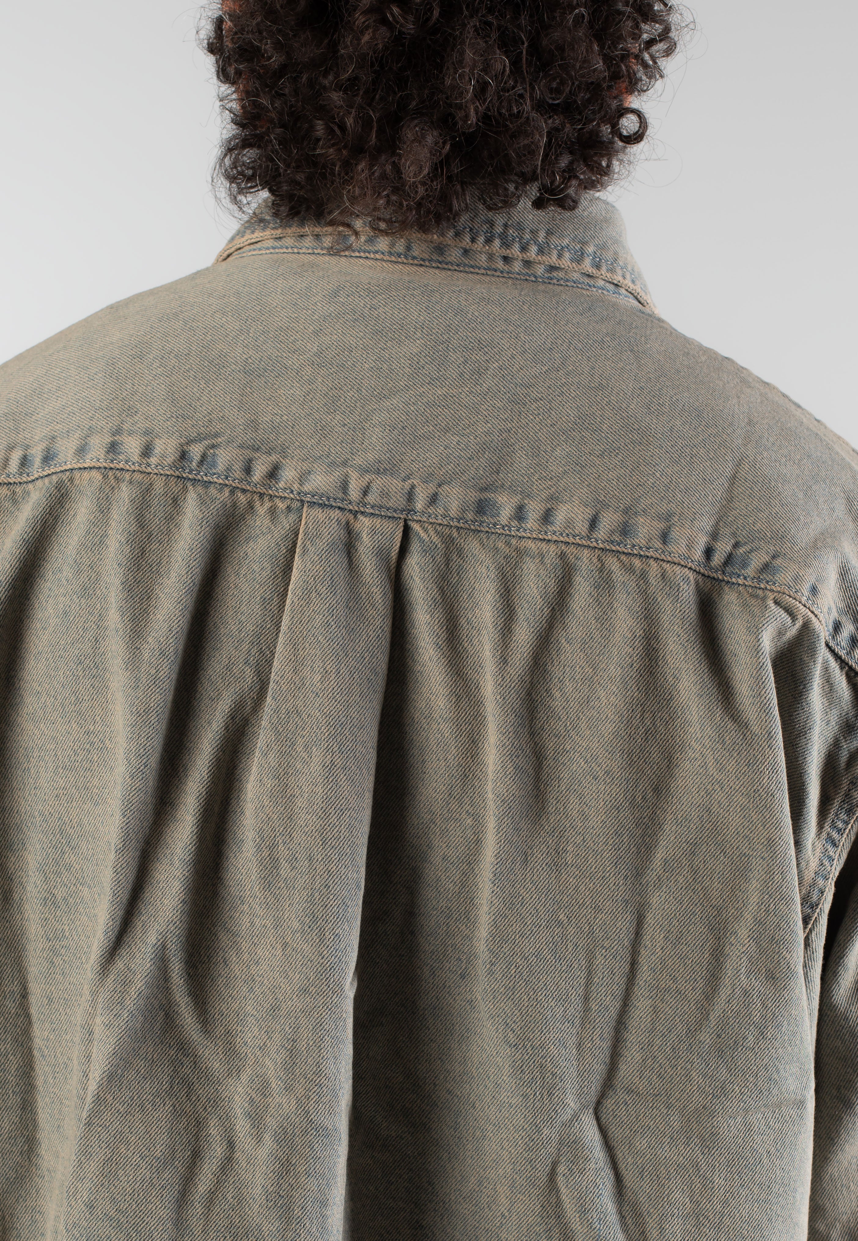 Carhartt WIP - Tigan Shirt Denim Blue/Leather - Jacket | Men-Image