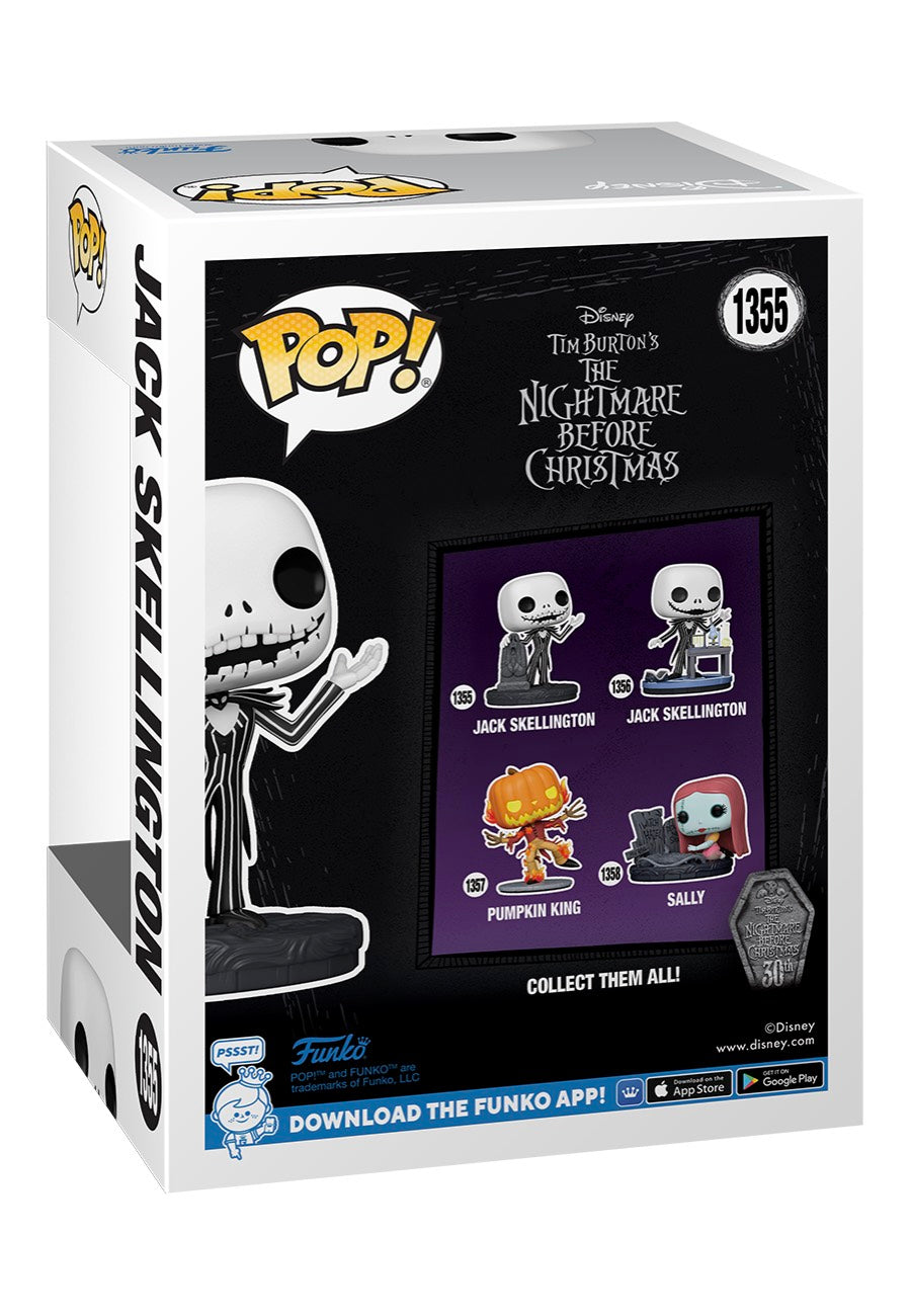 The Nightmare Before Christmas - Jack w/ Gravestone POP! Vinyl - Funko Pop | Neutral-Image