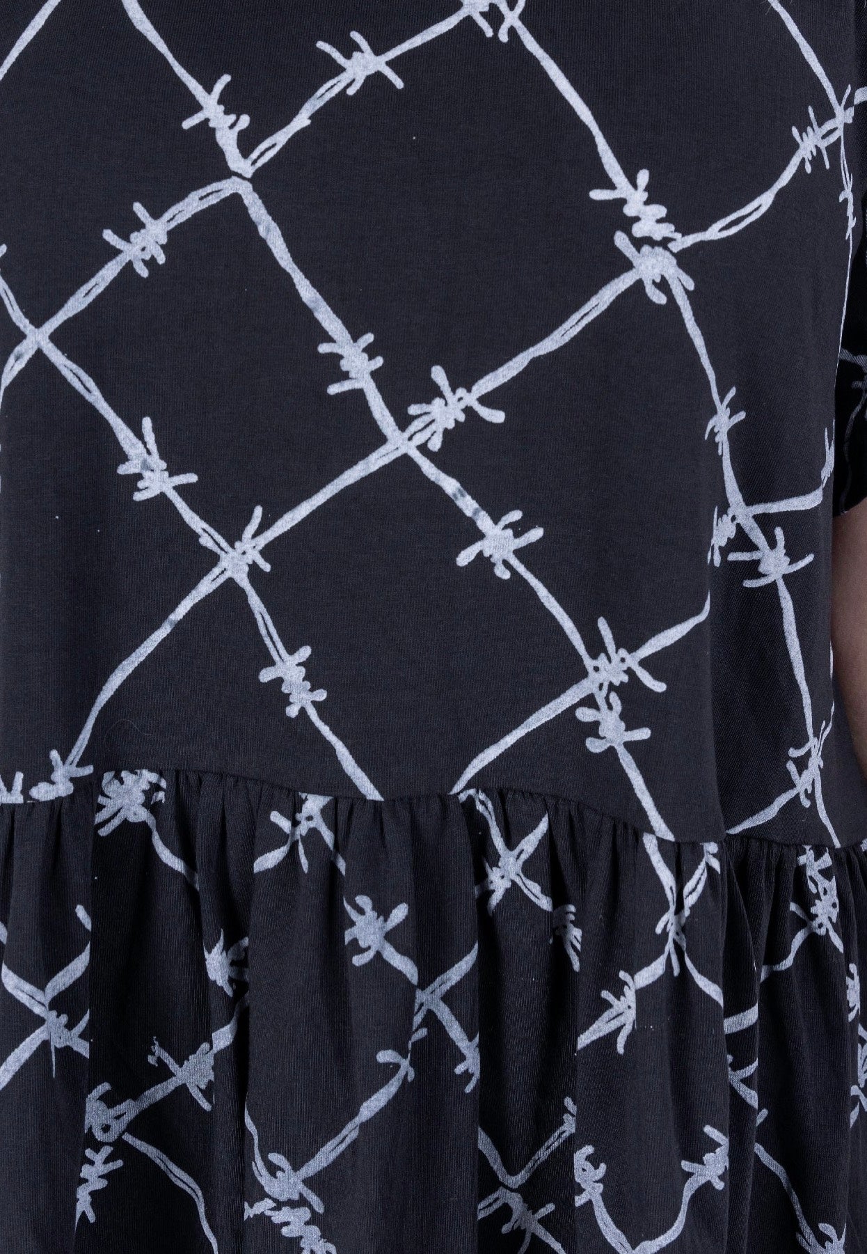Vixxsin - Barbed Wire Black/Grey - Dress | Women-Image