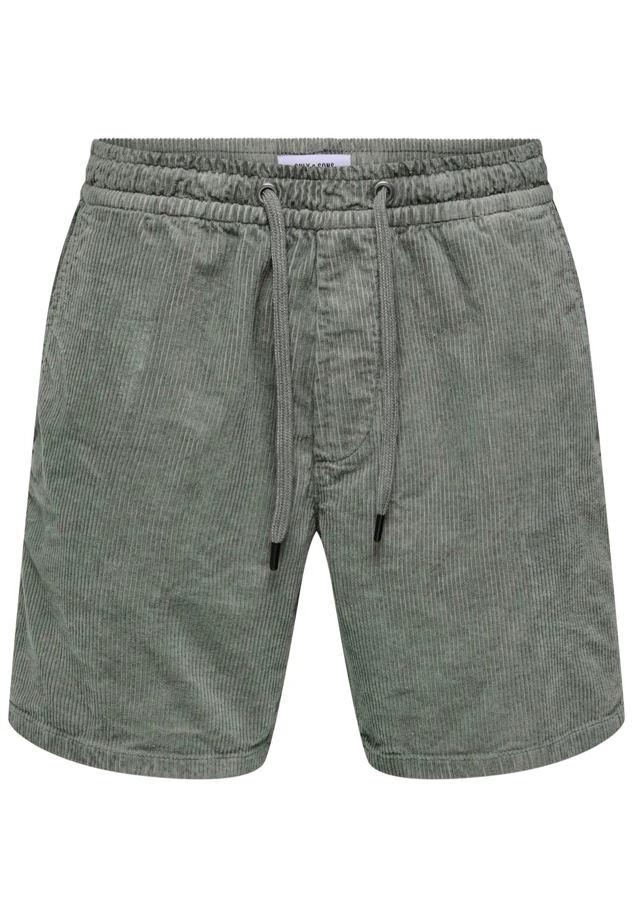 Only & Sons - Tel Corduroy 0185 Castor Gray - Shorts | Men-Image