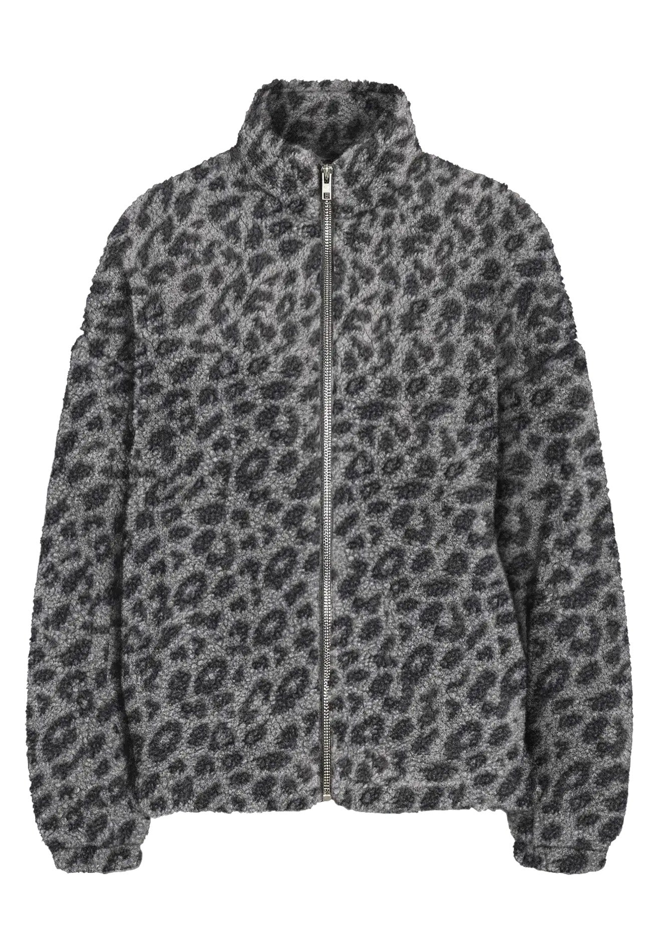 Noisy May - Luca Check Soft Fleece Grey - Jacket | Women-Image