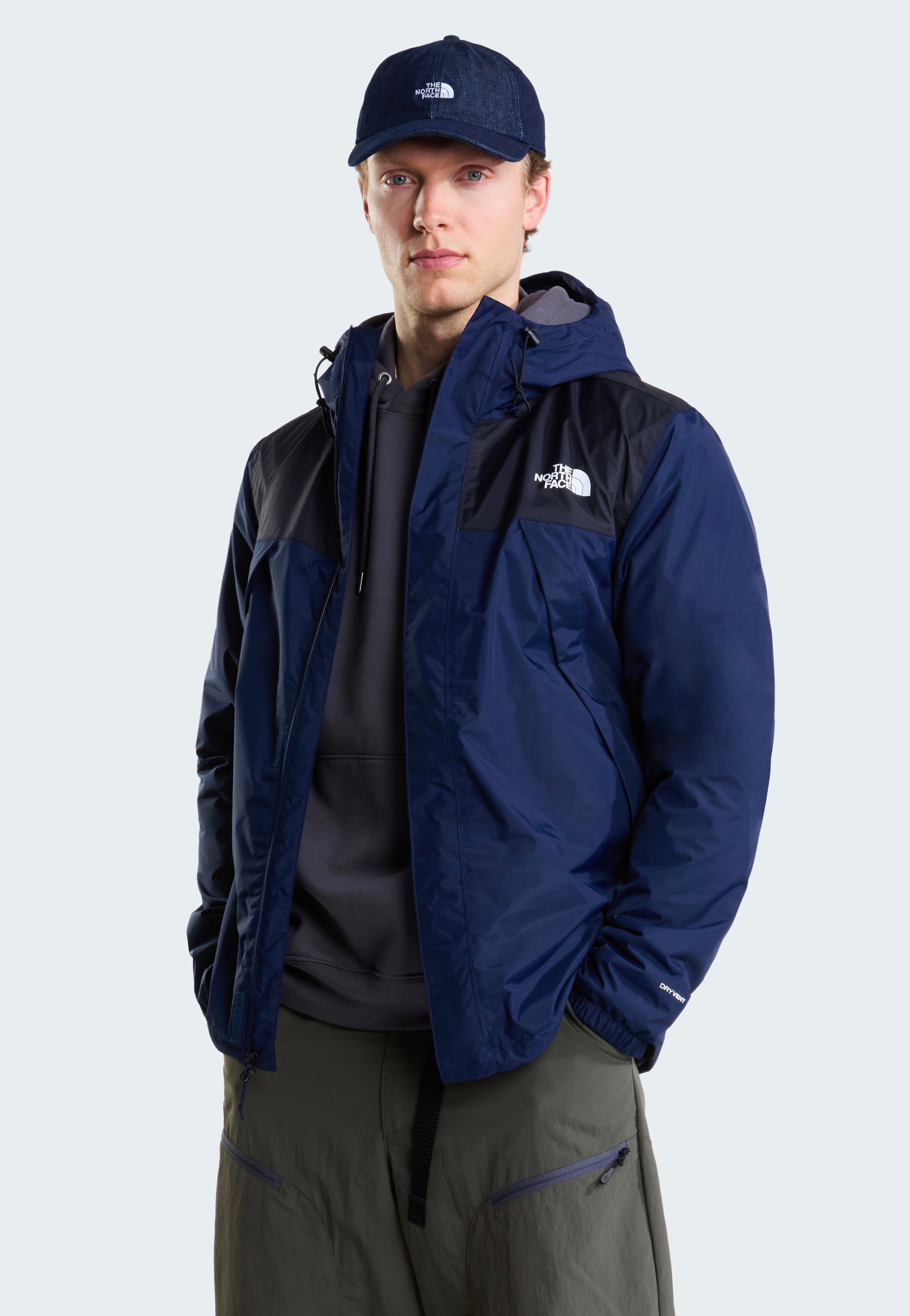 The North Face - M Antora Summit Navy/TNF Black - Jacket | Men-Image