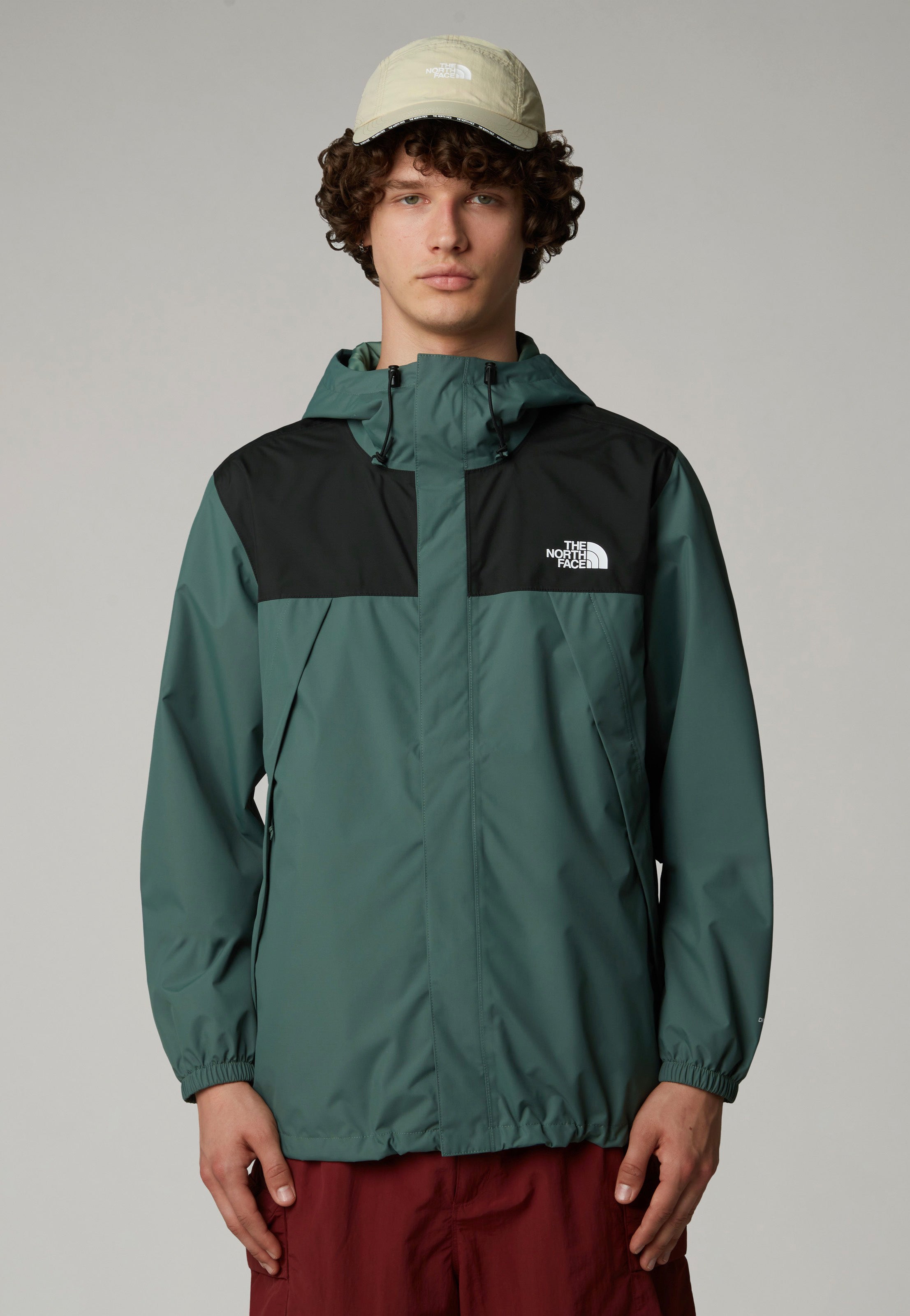The North Face - Antora Duck Green/TNF Black - Jacket | Men-Image