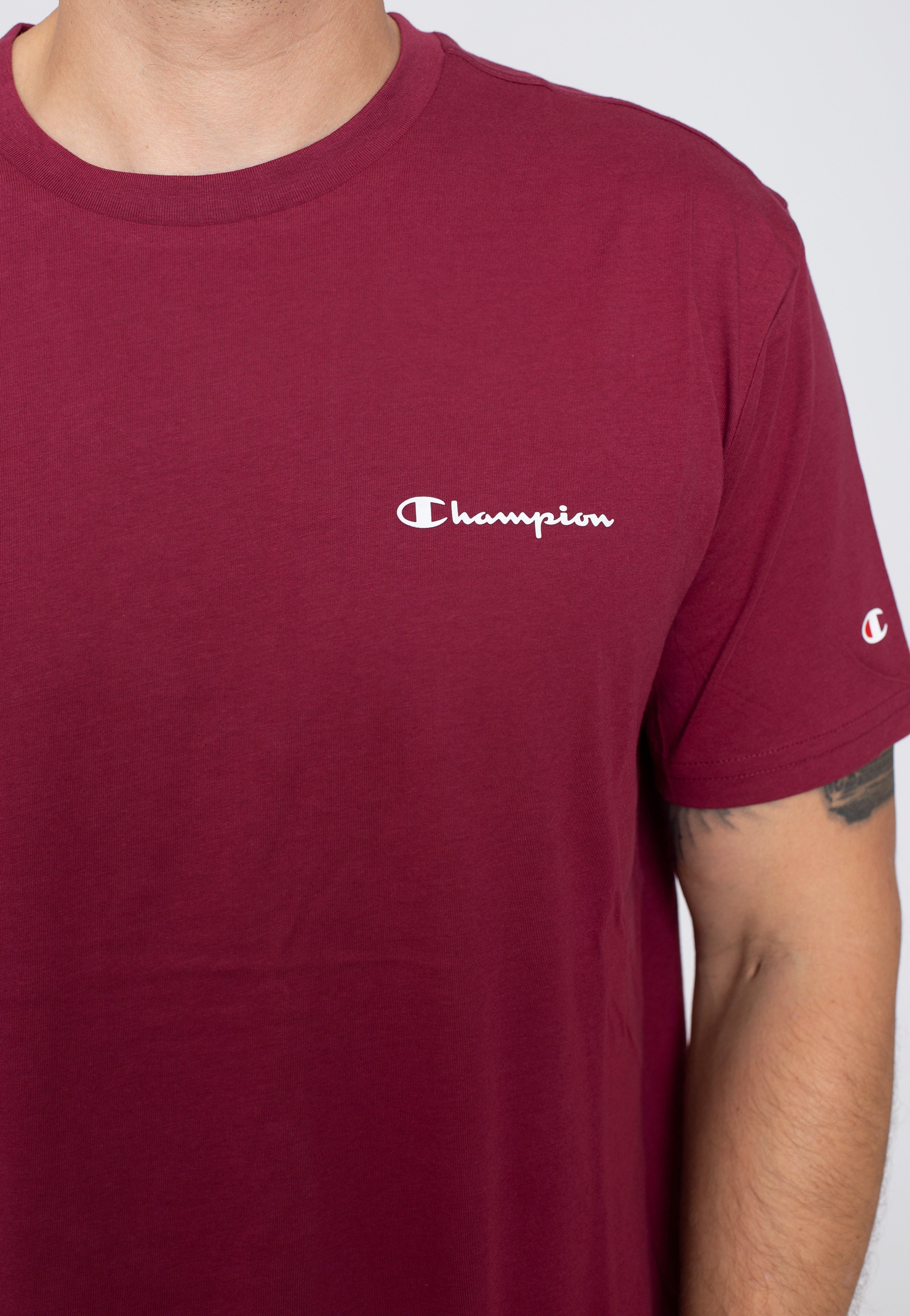 Champion - Crewneck Pocket Logo RHD - T-Shirt | Men-Image