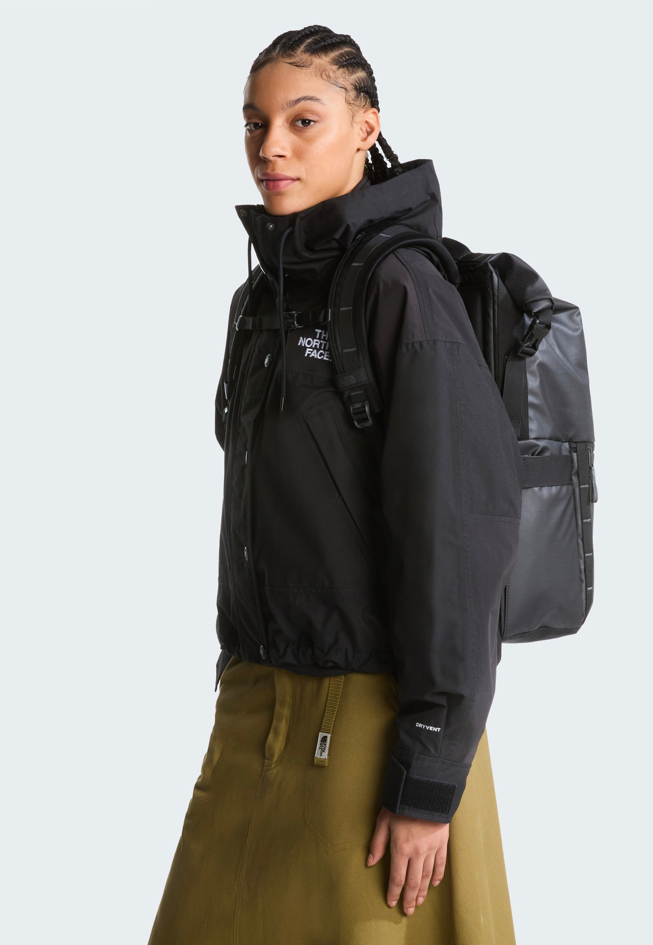 The North Face - Base Camp Voyager TNF Black/Asphalt Grey - Backpack | Men-Image