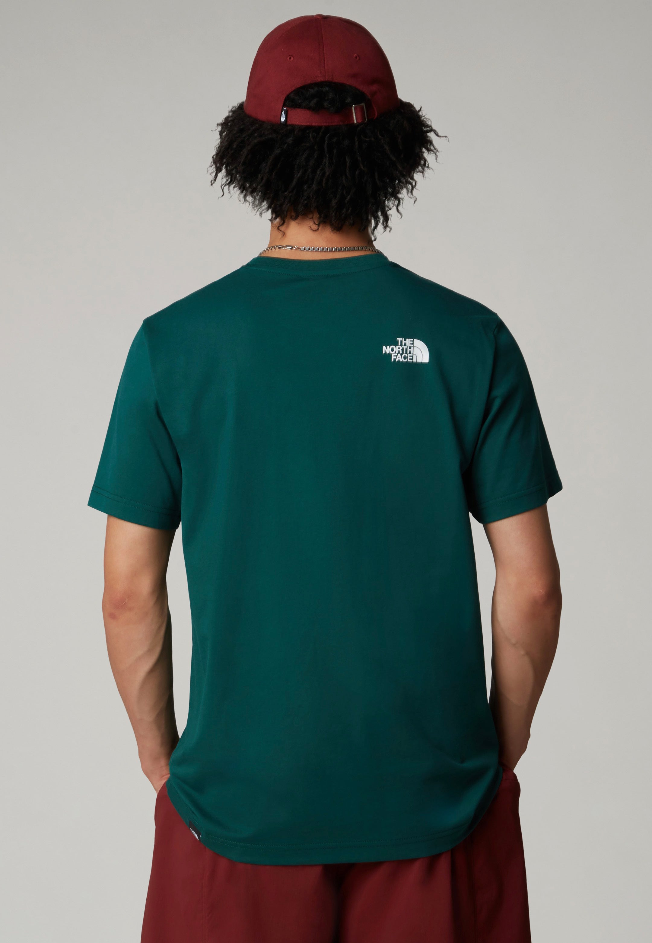 The North Face - Simple Dome Tee Deep Nori - T-Shirt | Neutral-Image