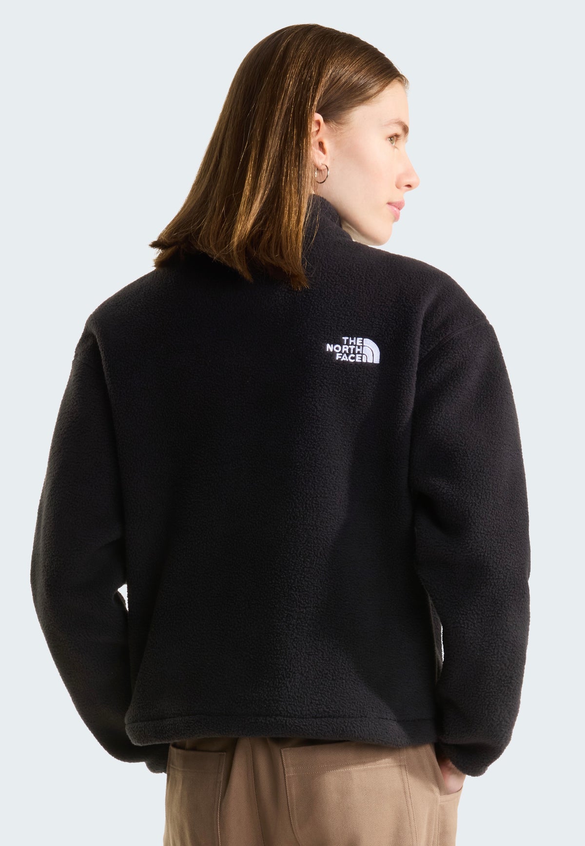 The North Face W TNF Fleeski 1/4 Zip TNF Black/TNF Black Veste | Women-Image