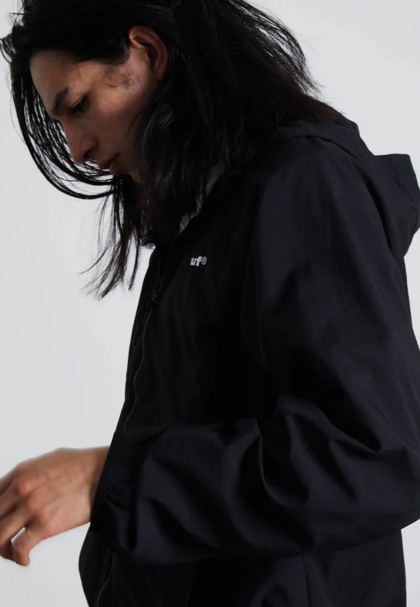 HUF - 89 Lightweight Shell Black - Jacket | Men-Image
