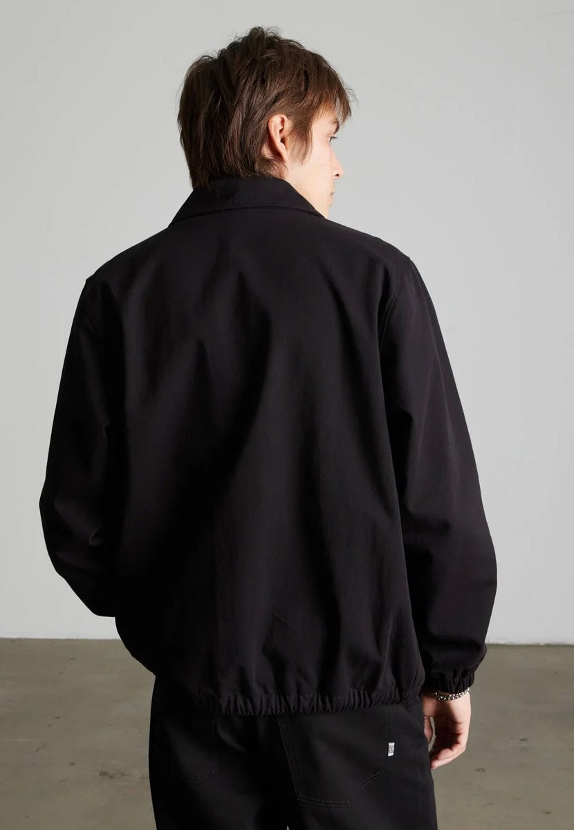 HUF 89 Twill Coaches Black/White Jacket | Men-Image