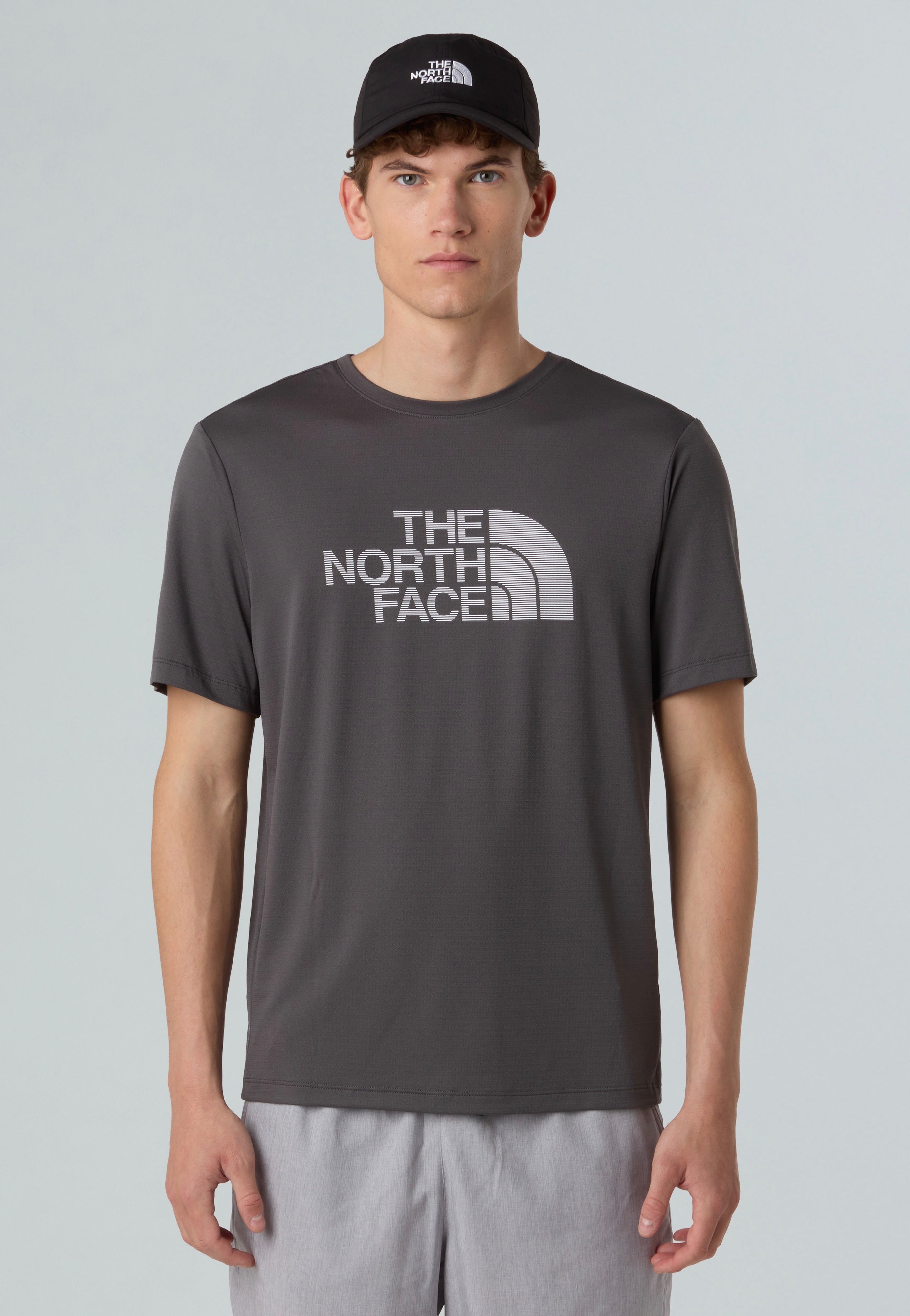 The North Face - 24/7 Short Sleeves Easy Anthracite Grey - T-Shirt | Men-Image