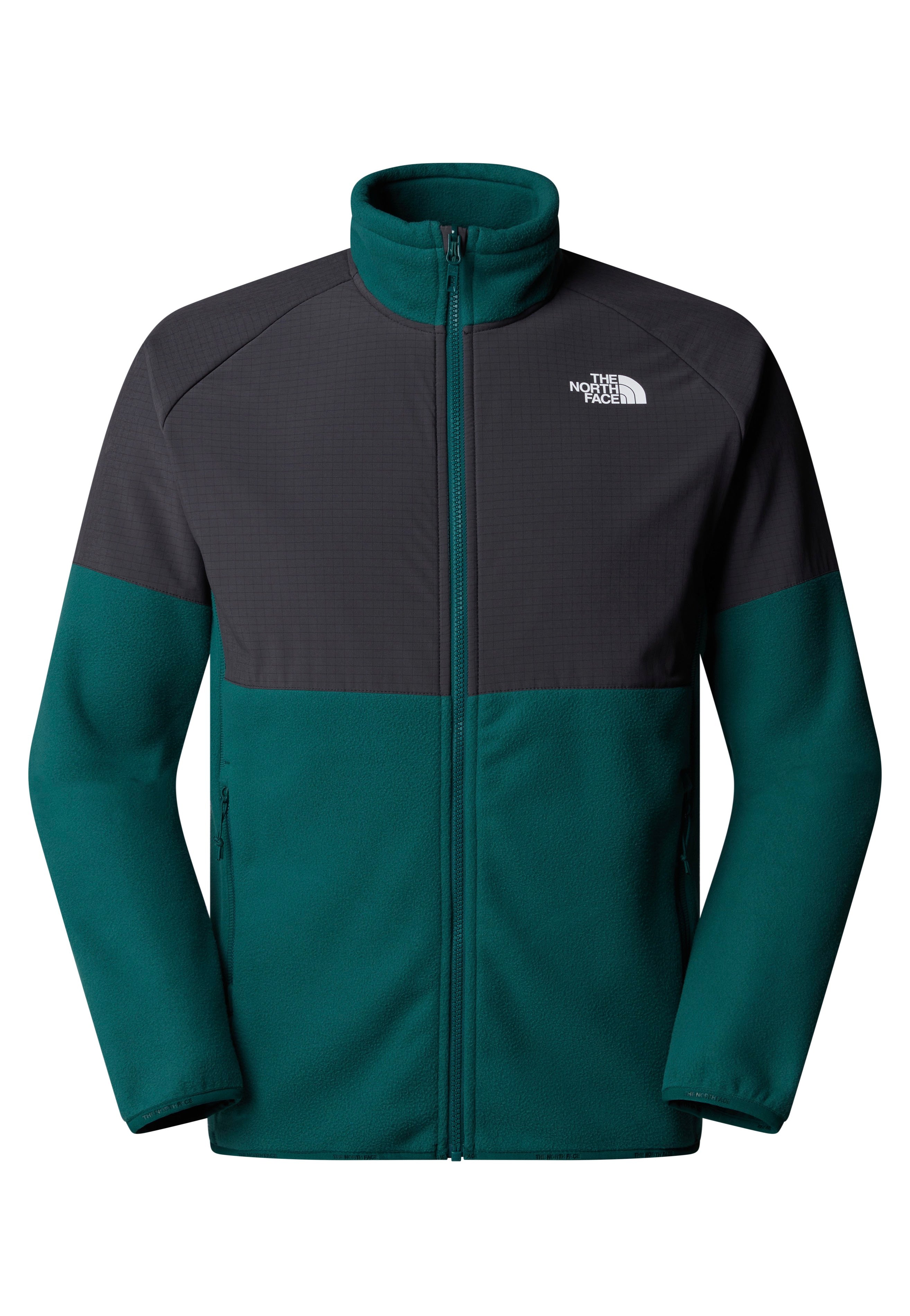 The North Face - Glacier Heavyweight Full Zip Deep Nori/Asphalt Grey - Jacket | Men-Image