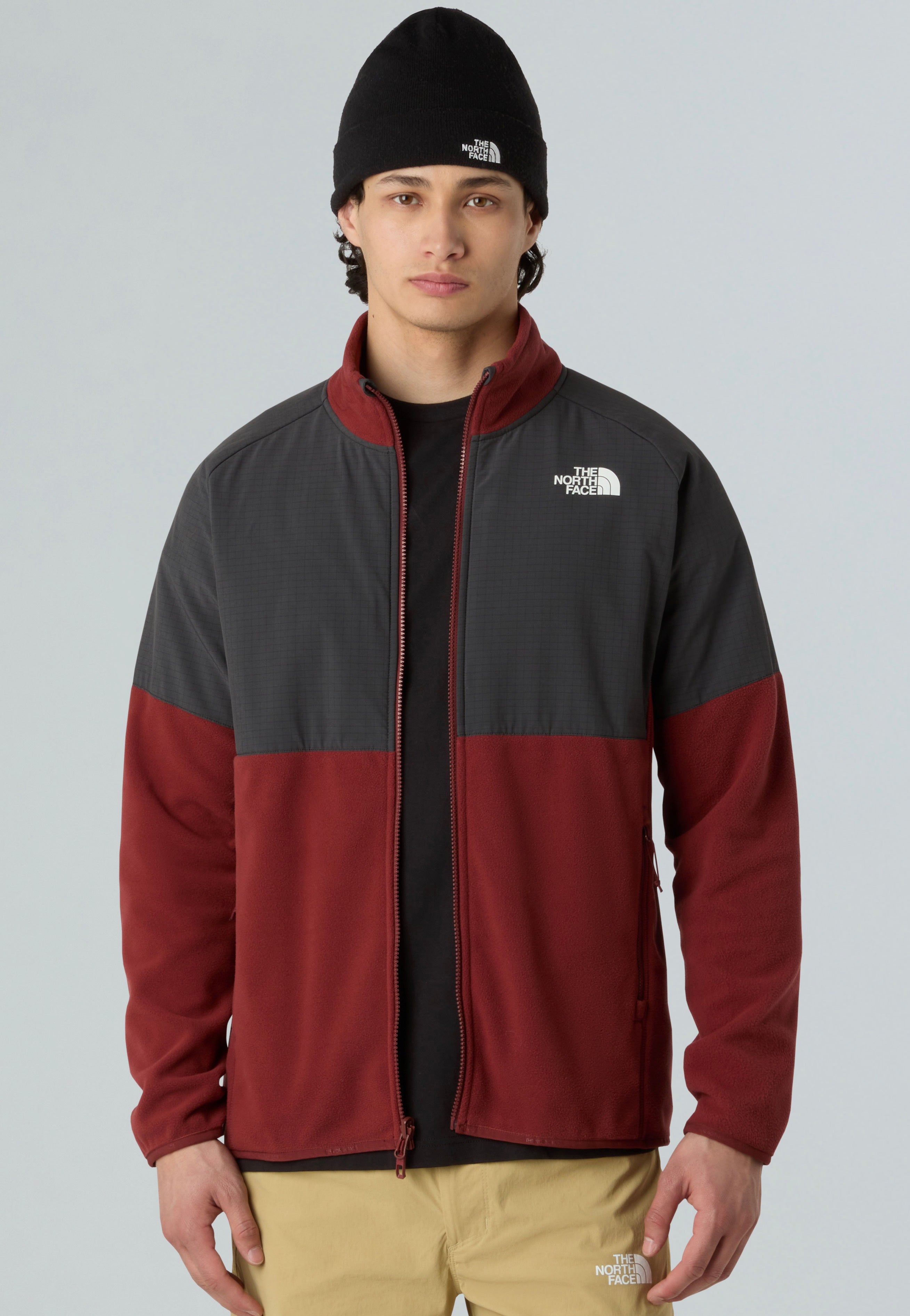 The North Face - Glacier Heavyweight Sumac/Asphalt Grey - Jacket | Men-Image