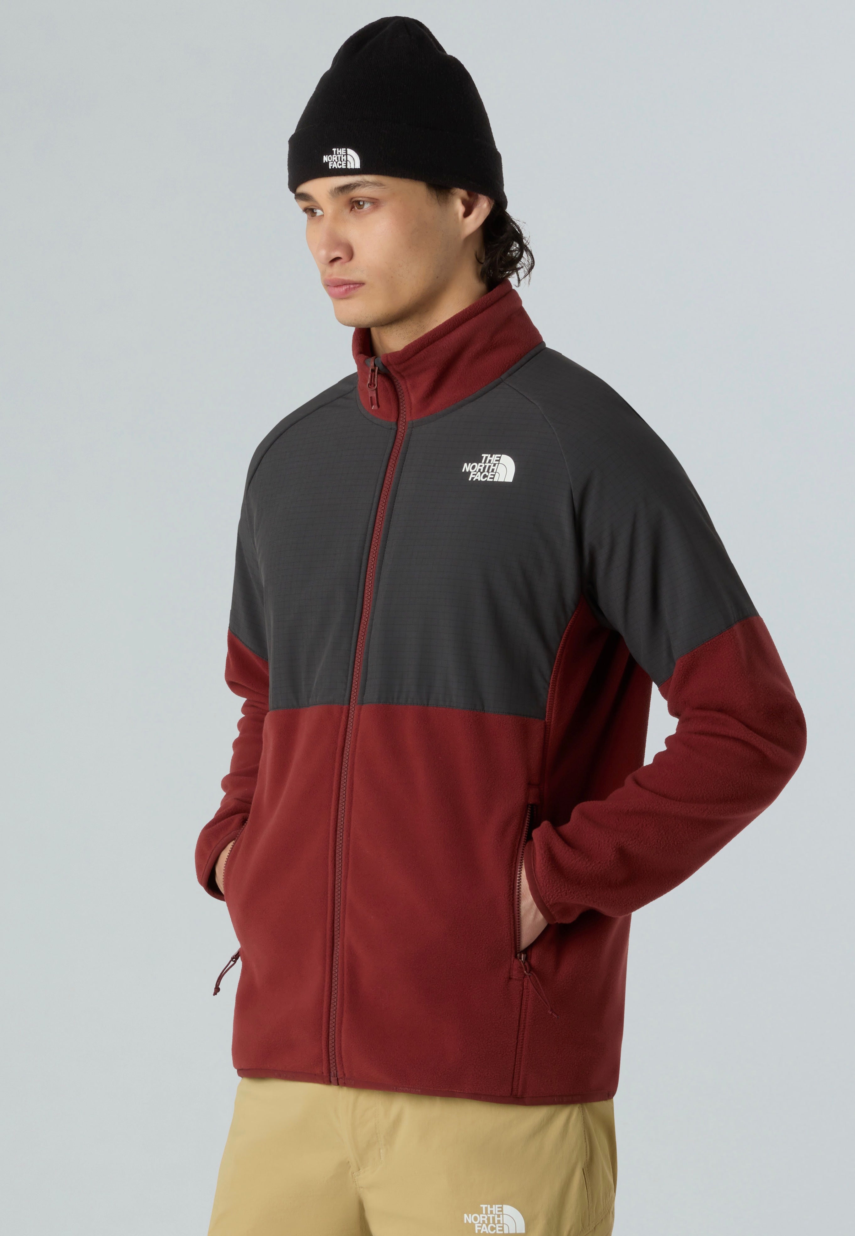 The North Face - Glacier Heavyweight Sumac/Asphalt Grey - Jacket | Men-Image