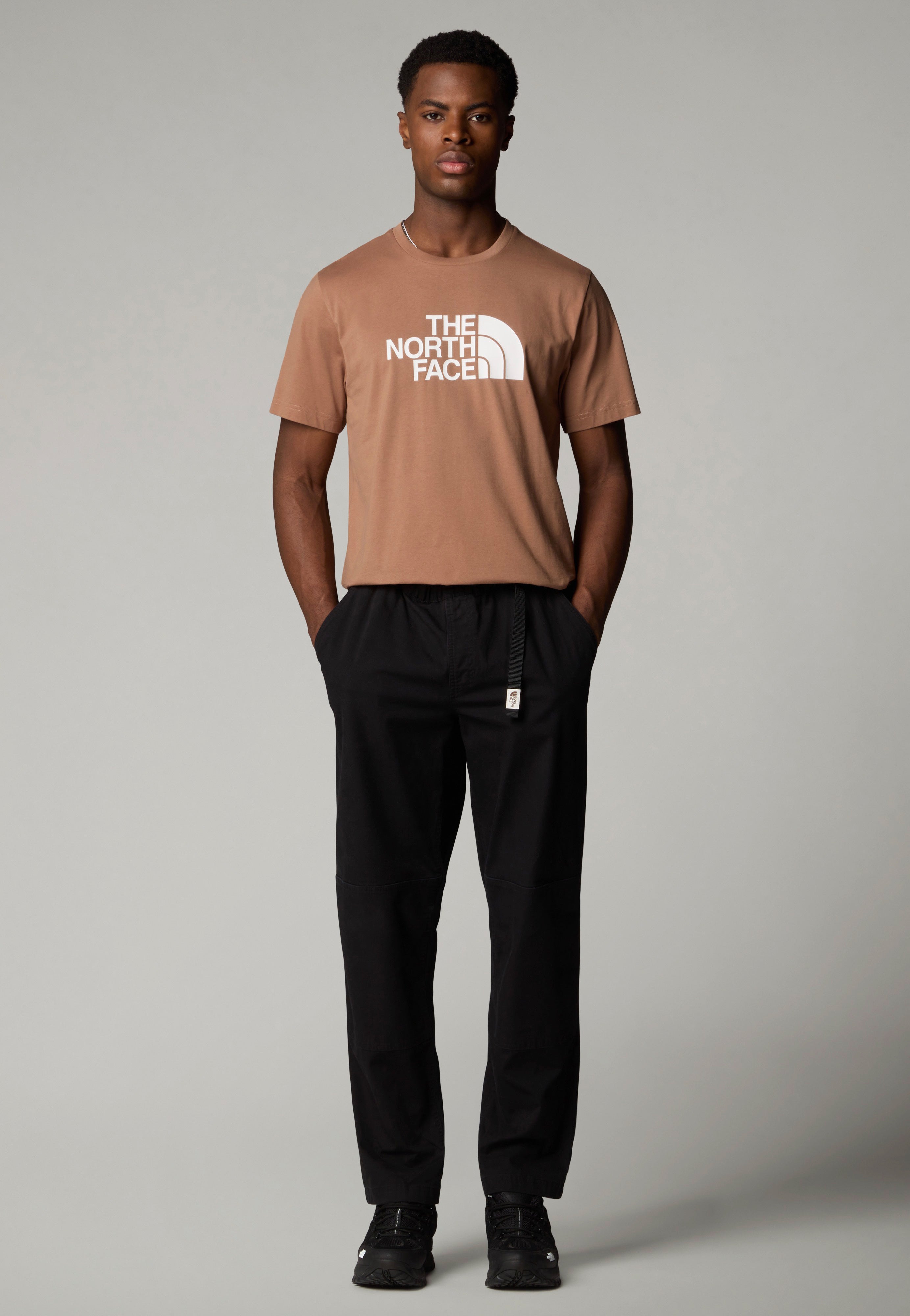 The North Face - Easy Tee Latte/TNF White - T-Shirt | Men-Image