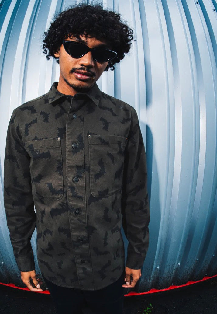 Volcom - FA JJ Villard Rinsed Black - Shirt | Men-Image