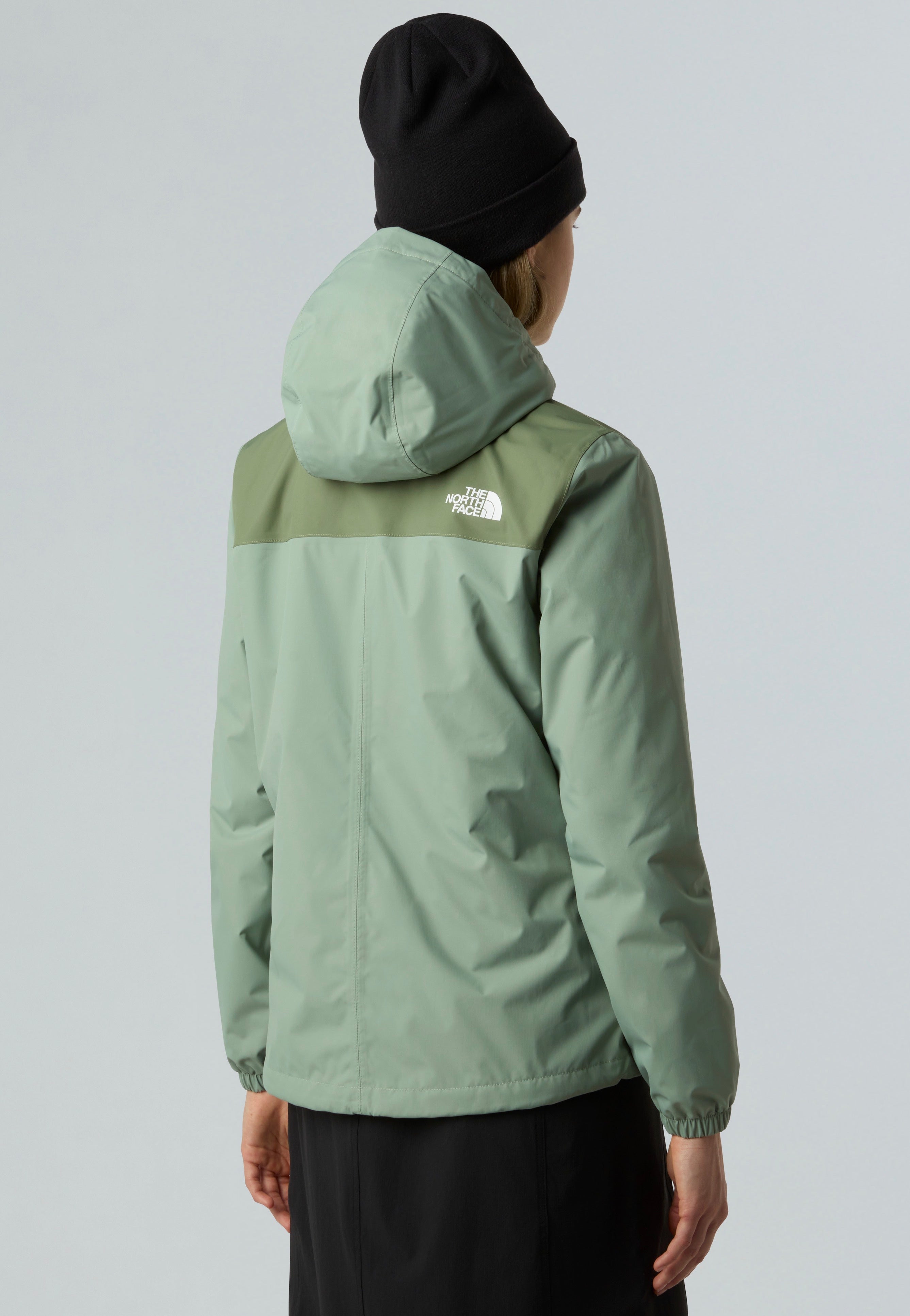 The North Face - Antora Rain Slate Moss/Bark Mist - Jacket | Women-Image