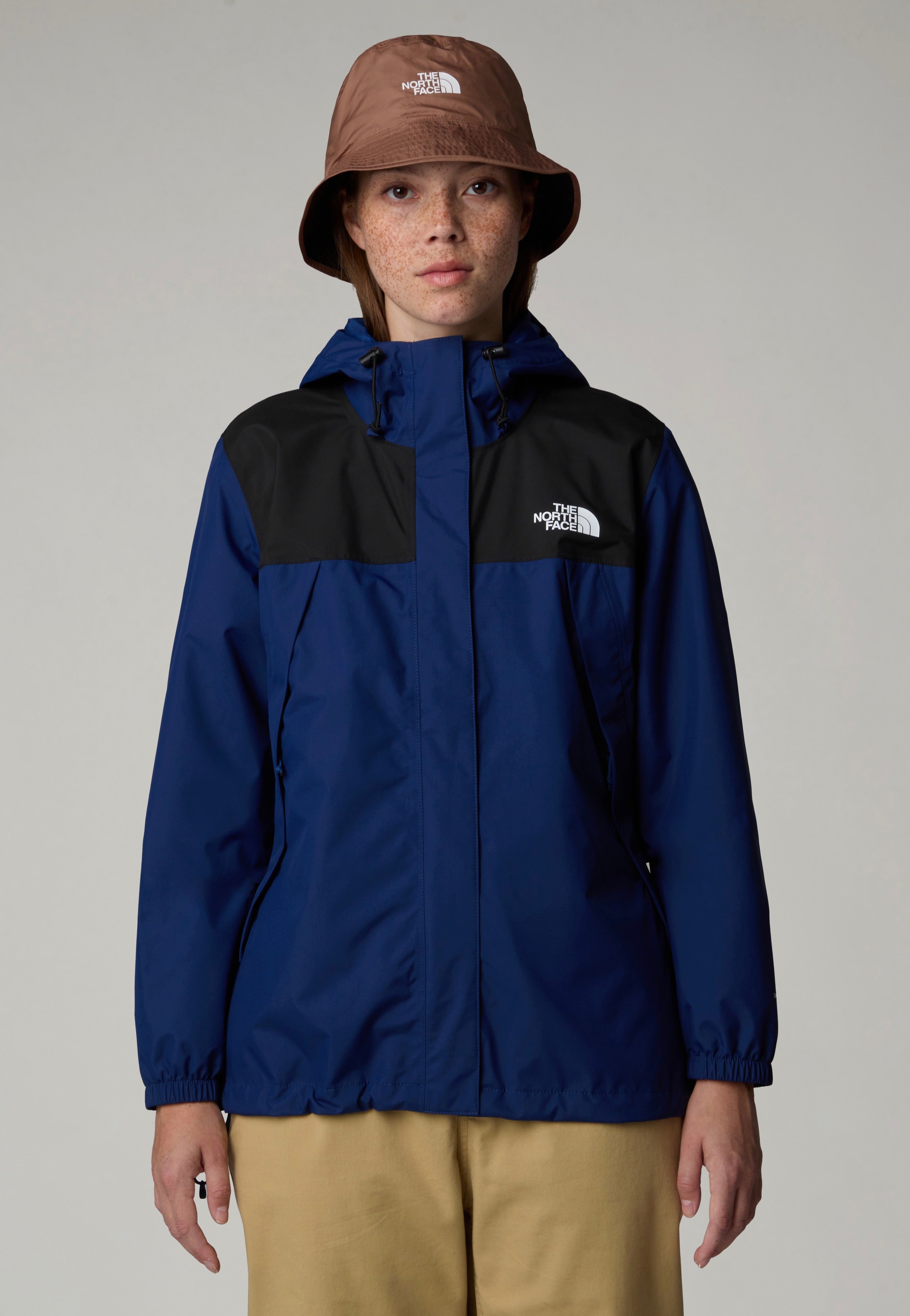 The North Face - Antora Rain Estate Blue/TNF Black - Jacket | Women-Image